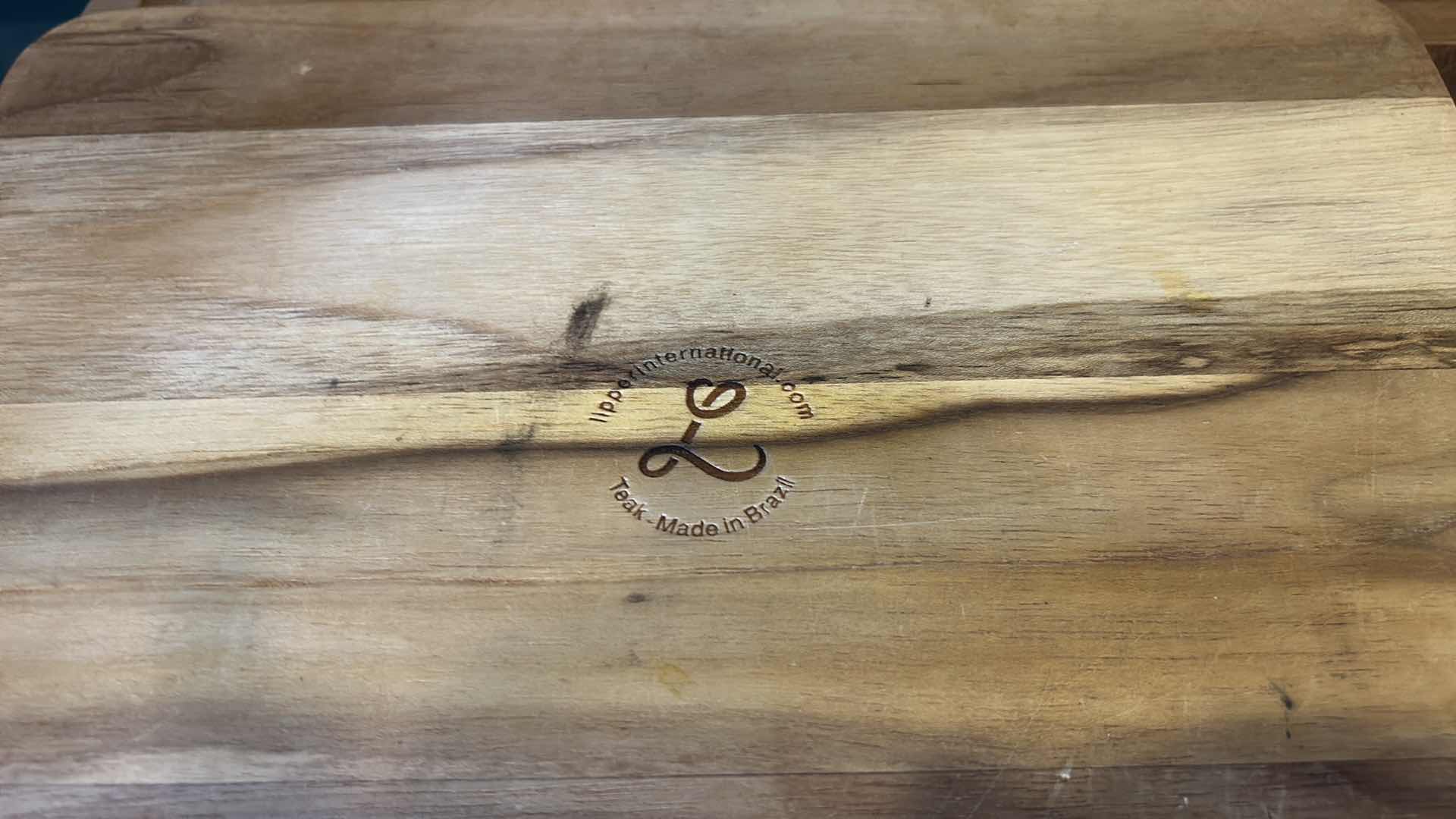 Photo 1 of 2 CUTTING BOARDS AND PAPER TOWEL HOLDER