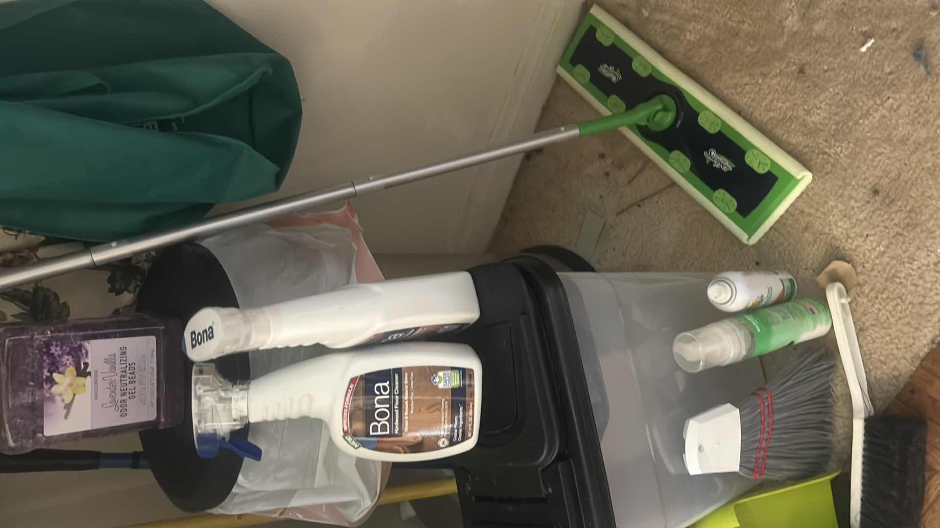 Photo 4 of CLEANING SUPPLIES IN CLOSET