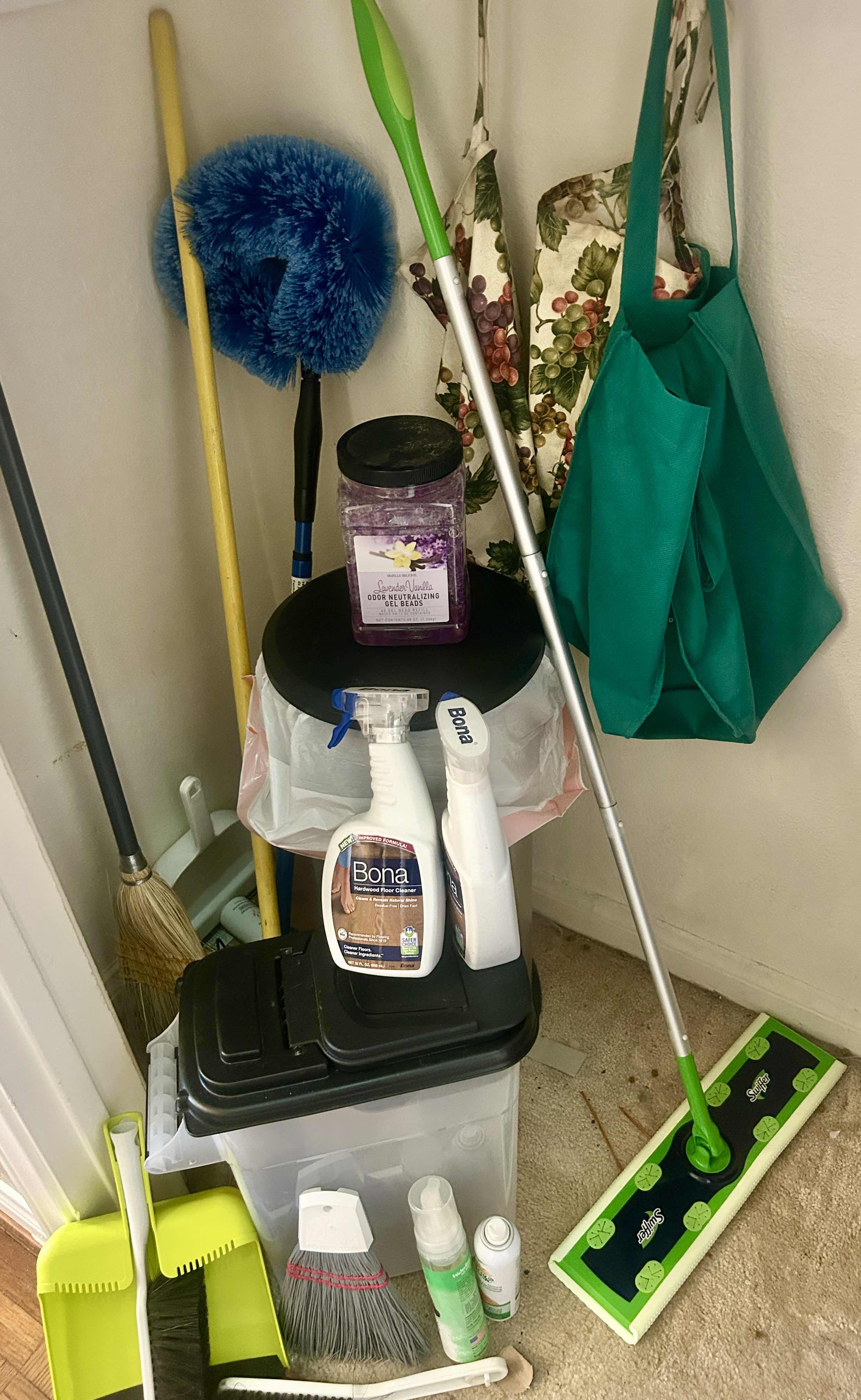 Photo 2 of CLEANING SUPPLIES IN CLOSET