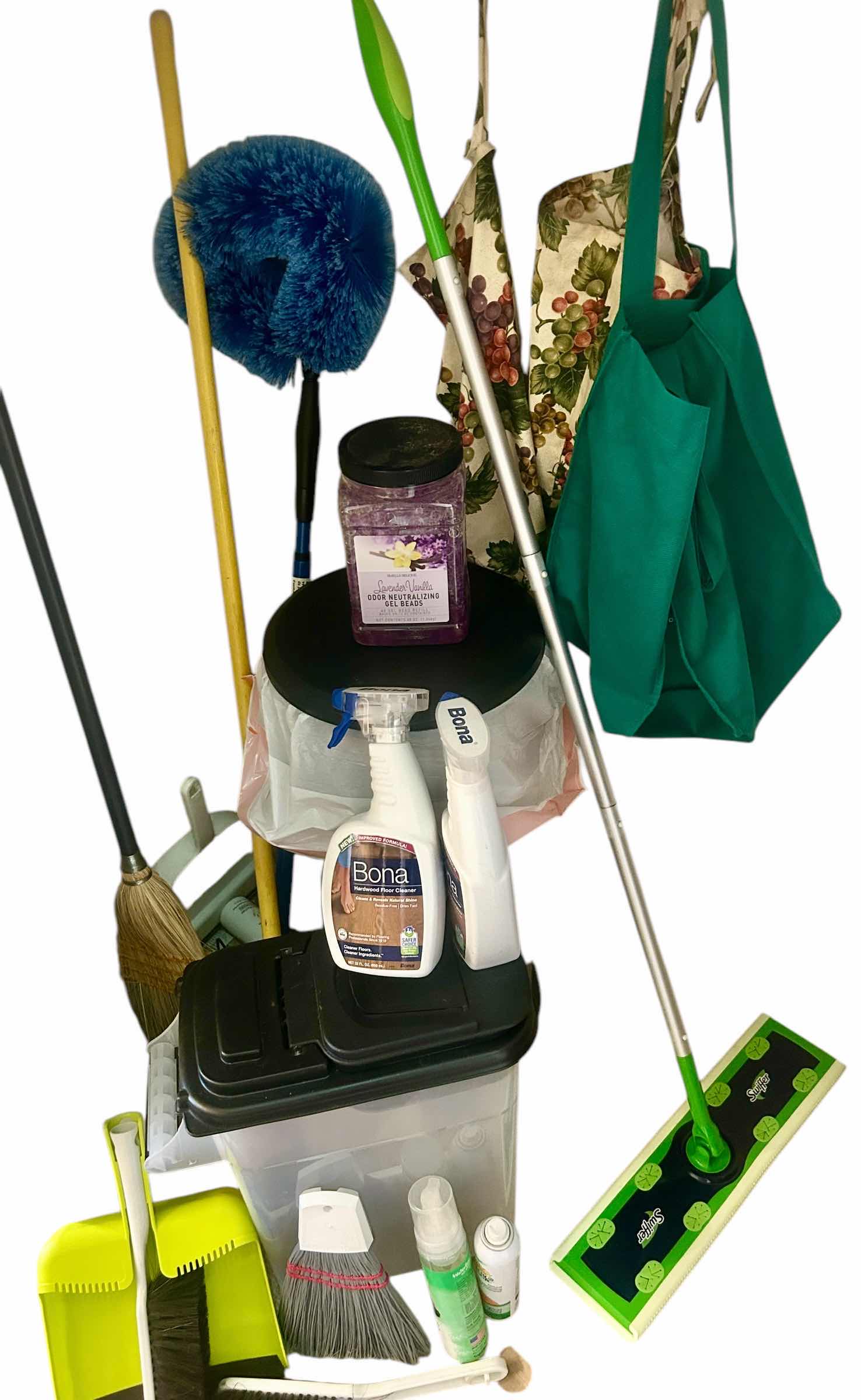 Photo 1 of CLEANING SUPPLIES IN CLOSET