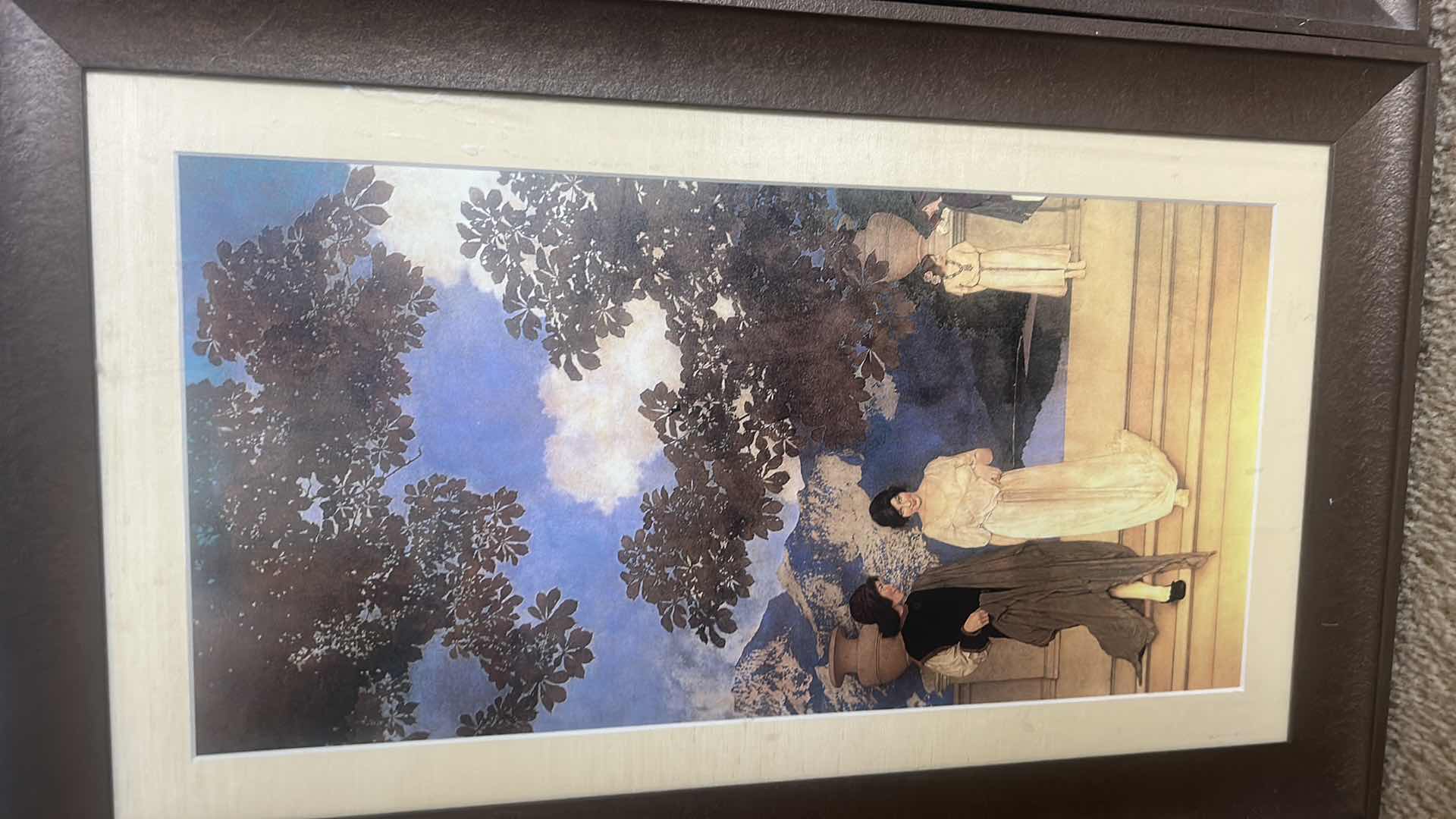 Photo 1 of 2 FRAMED ARTWORK PIECES 13” x H21 1/2”