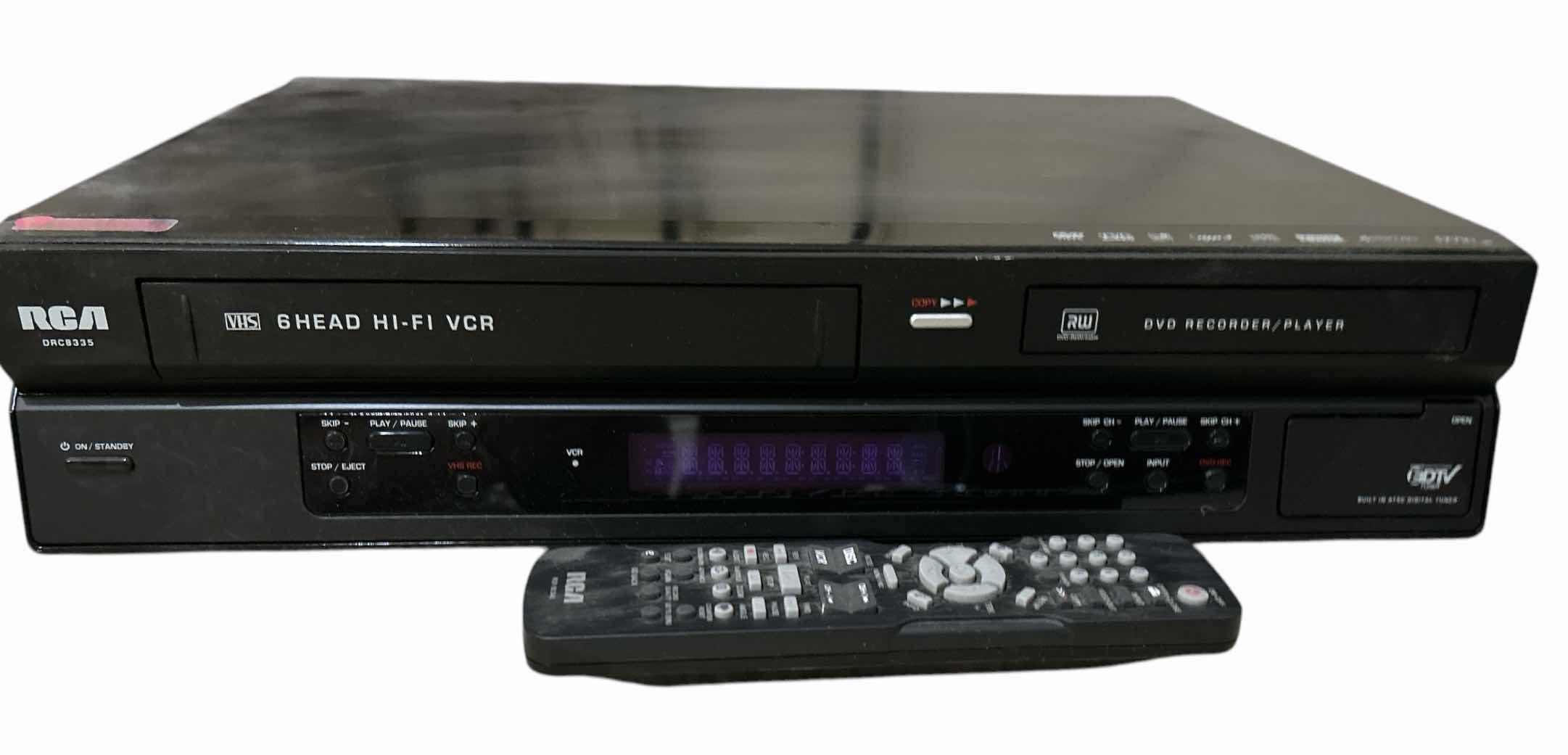 Photo 1 of RCA VHS DVD RECORDER PLAYER