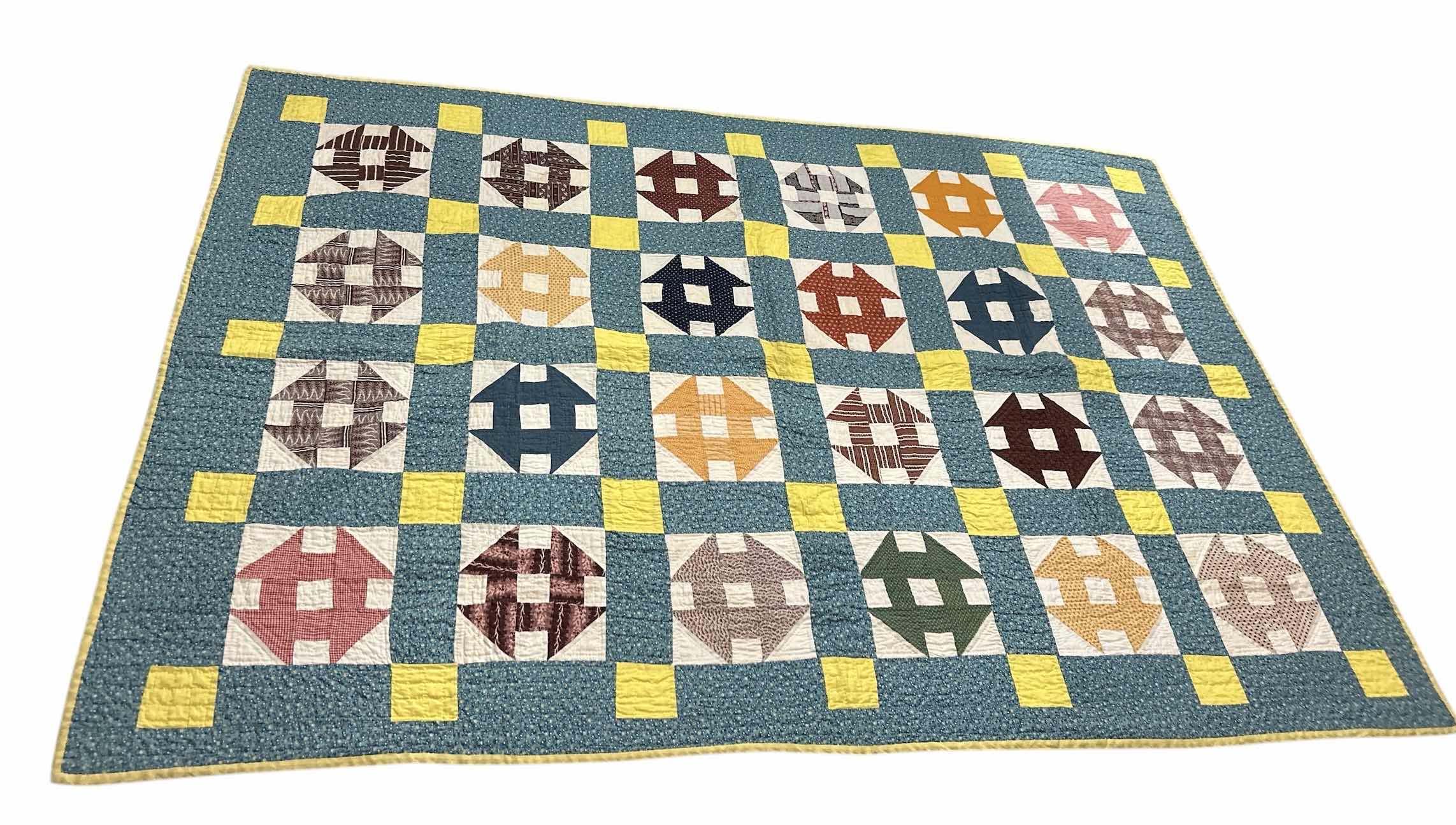 Photo 1 of COLORFUL TWIN SIZE QUILT