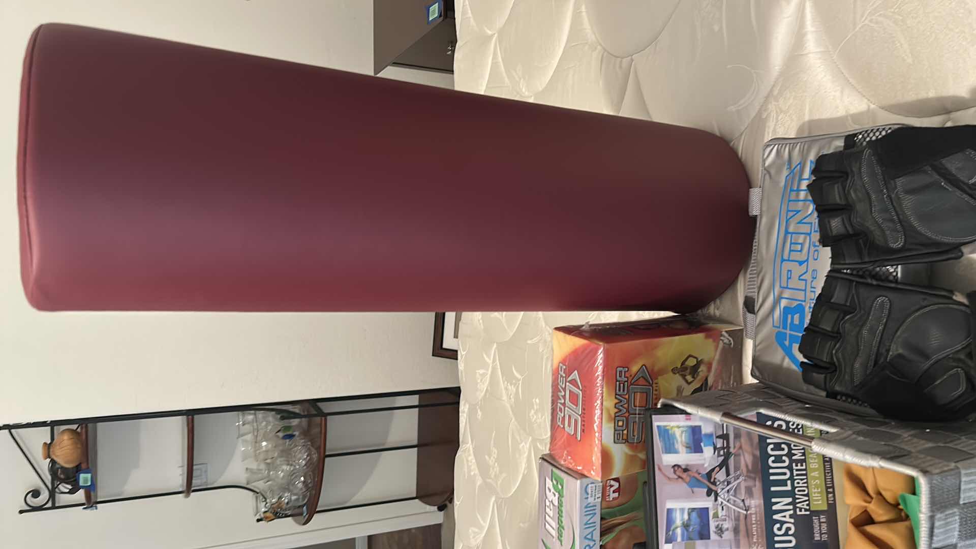 Photo 1 of ASSORTMENT OF WORKOUT ACCESSORIES