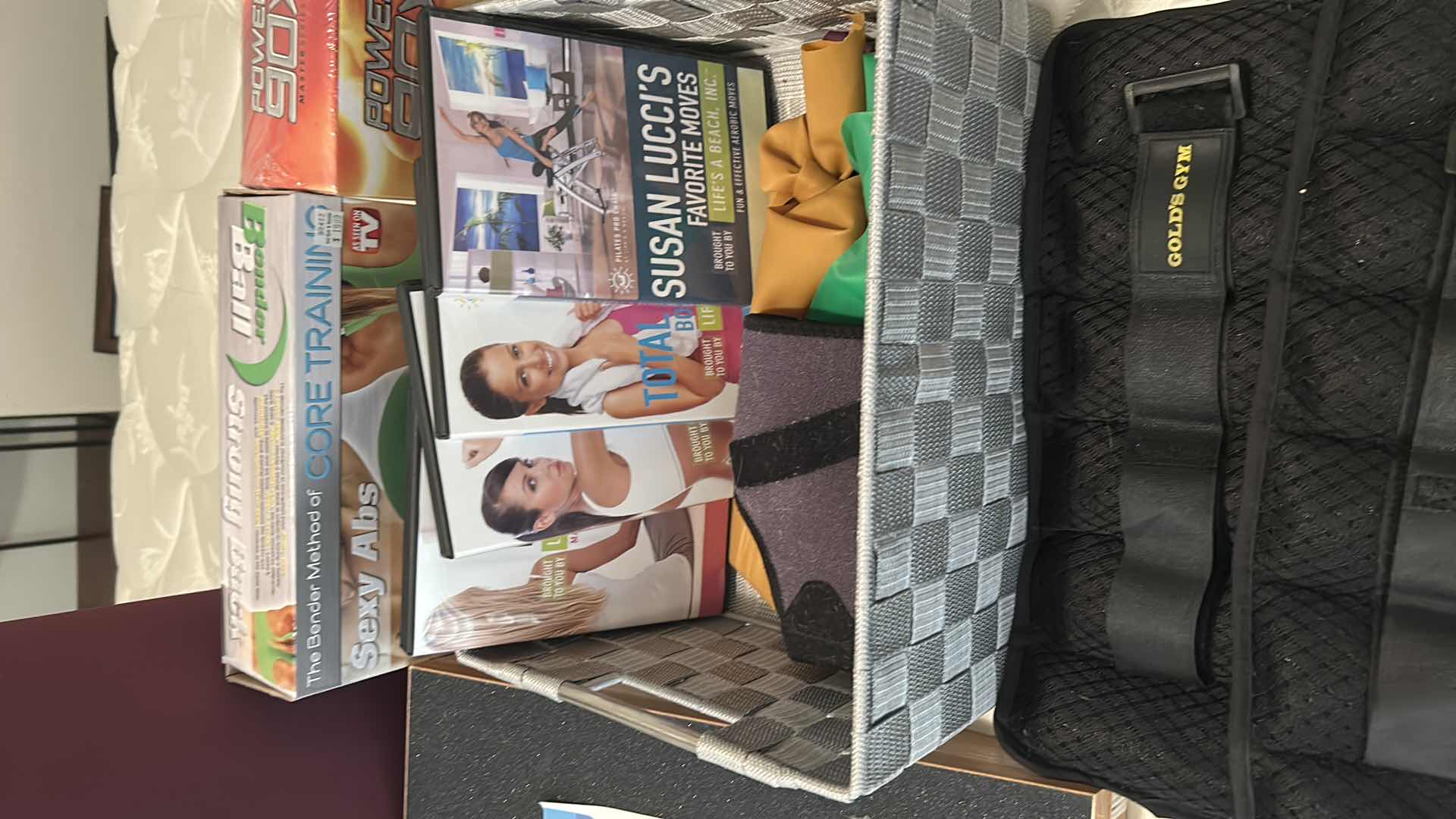 Photo 1 of ASSORTMENT OF WORKOUT ACCESSORIES