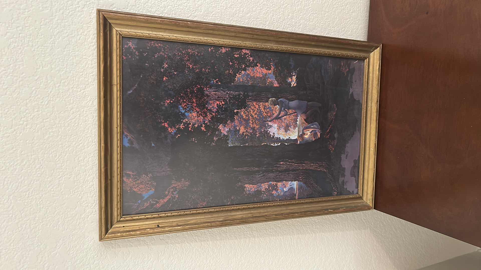 Photo 1 of 2- FRAMED PRINTS OF MAXFIELD PARRISH 15” X 24” 12” X 13”