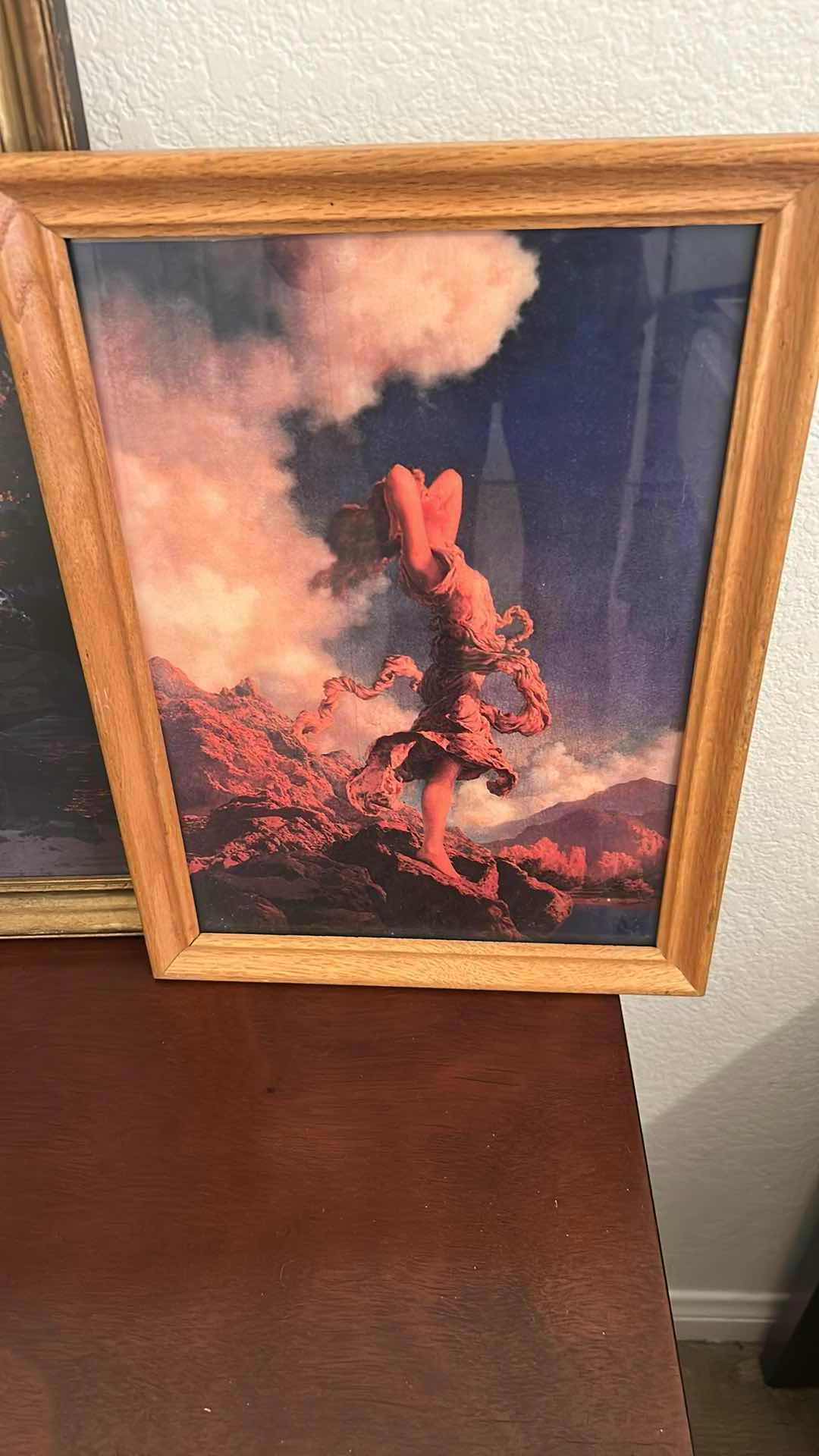 Photo 1 of 2- FRAMED PRINTS OF MAXFIELD PARRISH 15” X 24” 12” X 13”