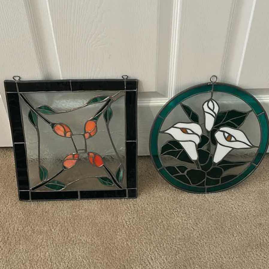 Photo 4 of 2- DECORATIVE STAINED GLASS