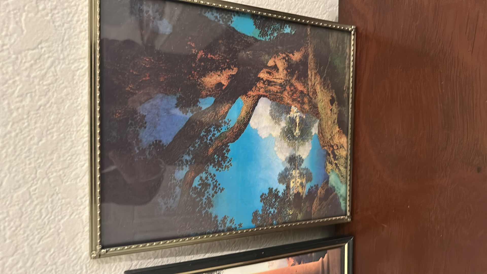 Photo 1 of 2- FRAMED MAXFIELD PARRISH PRINTS 8” X 11”