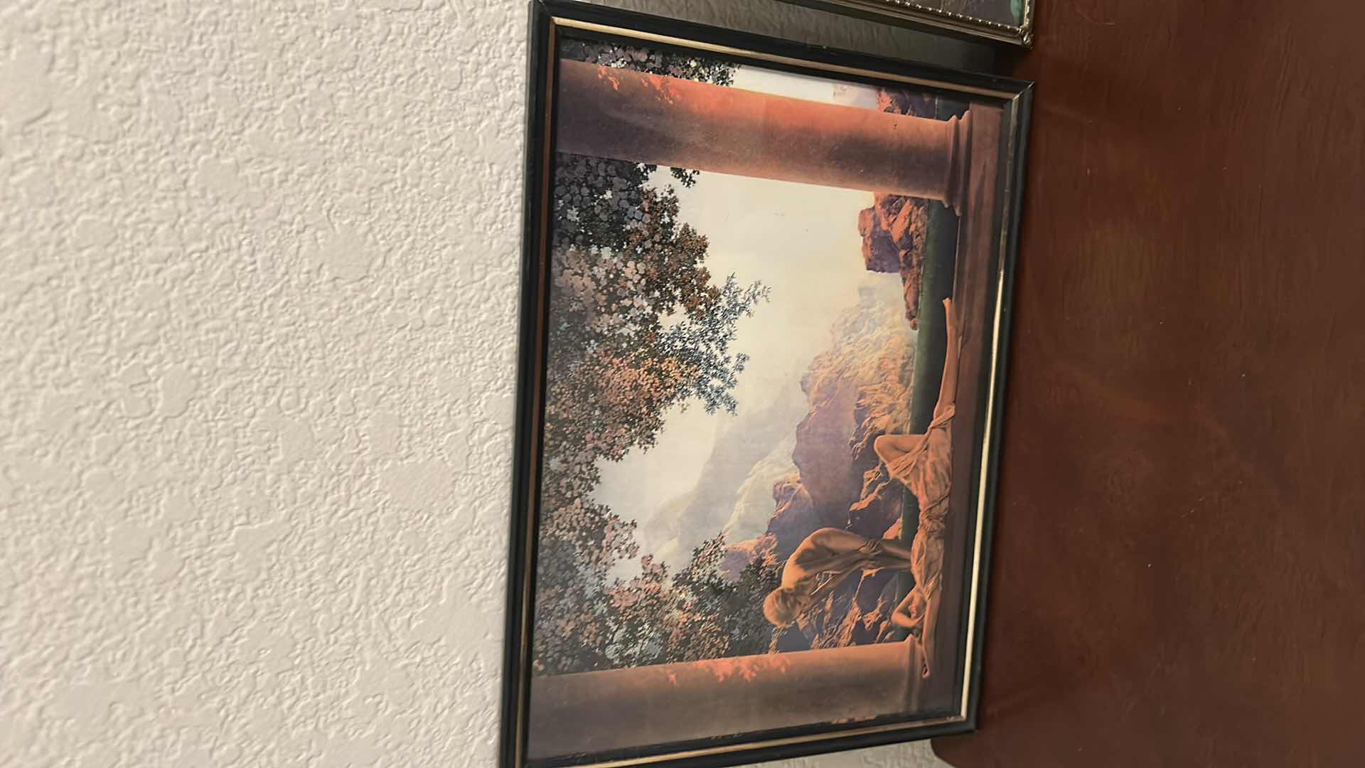 Photo 1 of 2- FRAMED MAXFIELD PARRISH PRINTS 8” X 11”