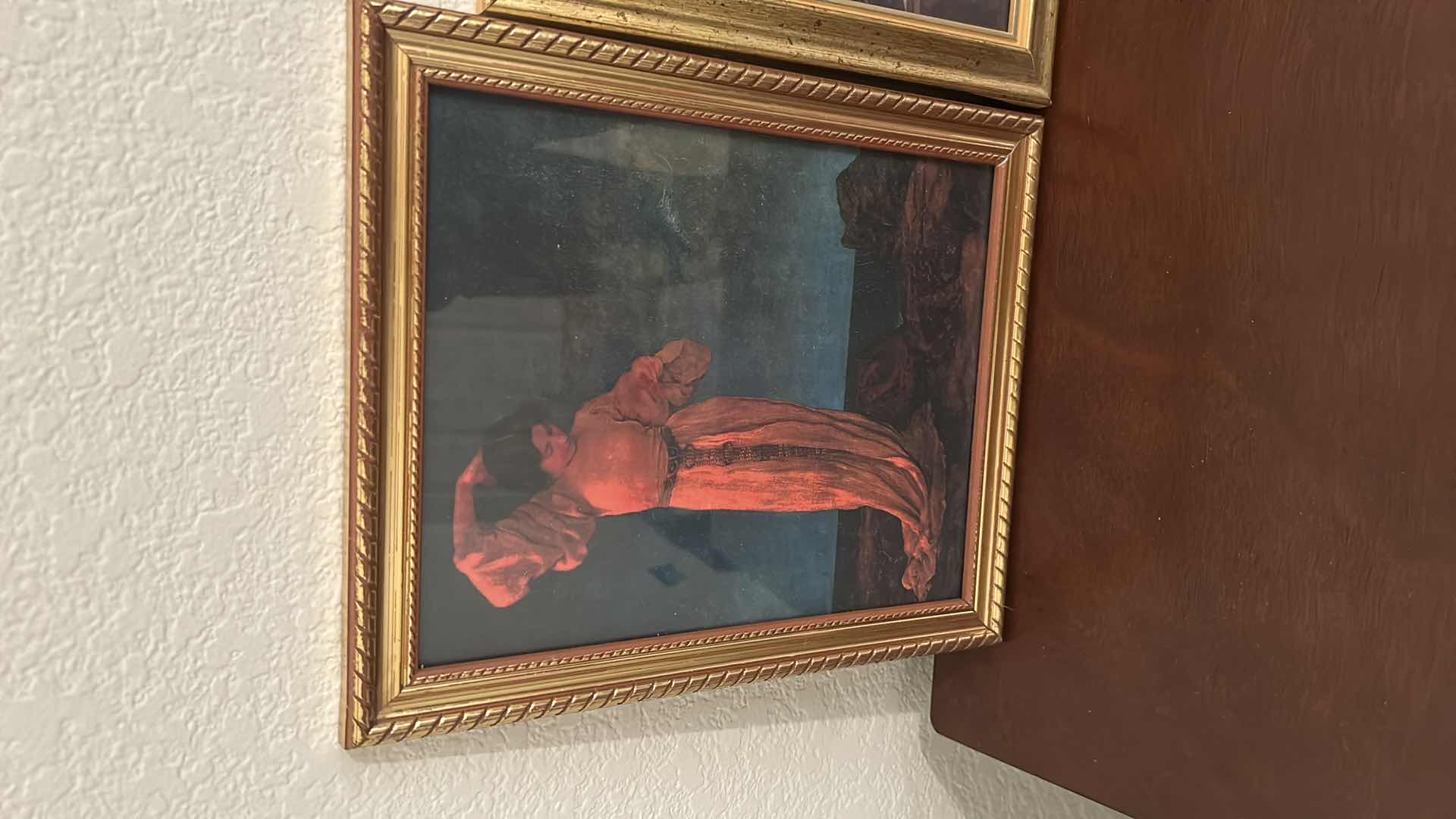 Photo 1 of 3- GOLD FRAMED MAXFIELD PARRISH PRINTS 9” X 12”