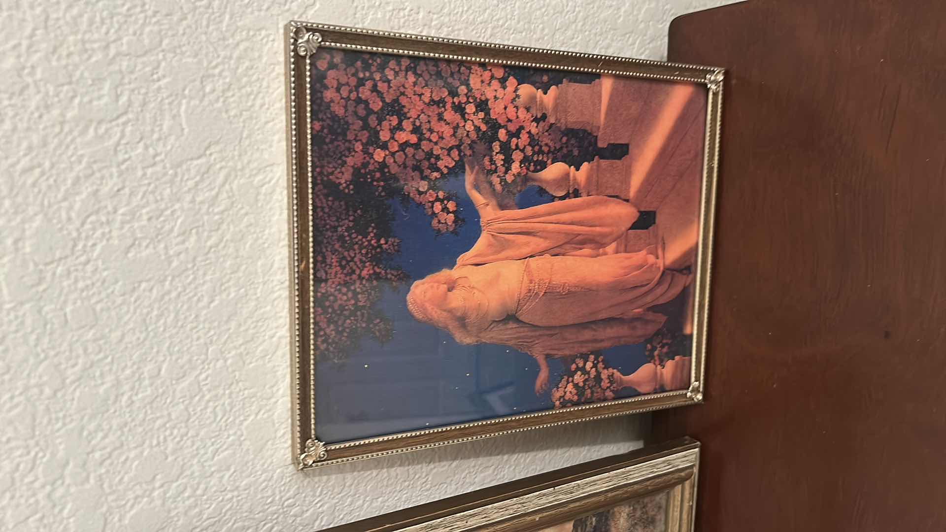 Photo 1 of 2- FRAMED MAXFIELD PARRISH  PRINTS 10” X 14”