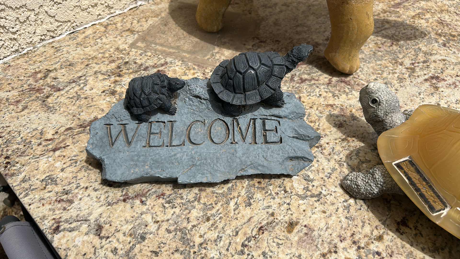 Photo 2 of ASSORTED DECORATIVE OUTDOOR TURTLES