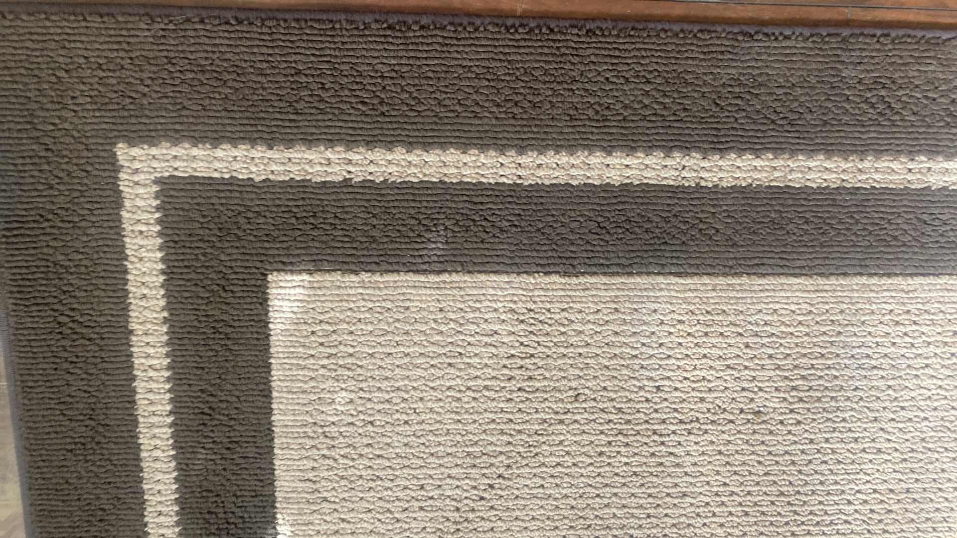 Photo 1 of MOHAWK MARLOW TAN & GOOD BROWN AREA RUG 5’ x 8’