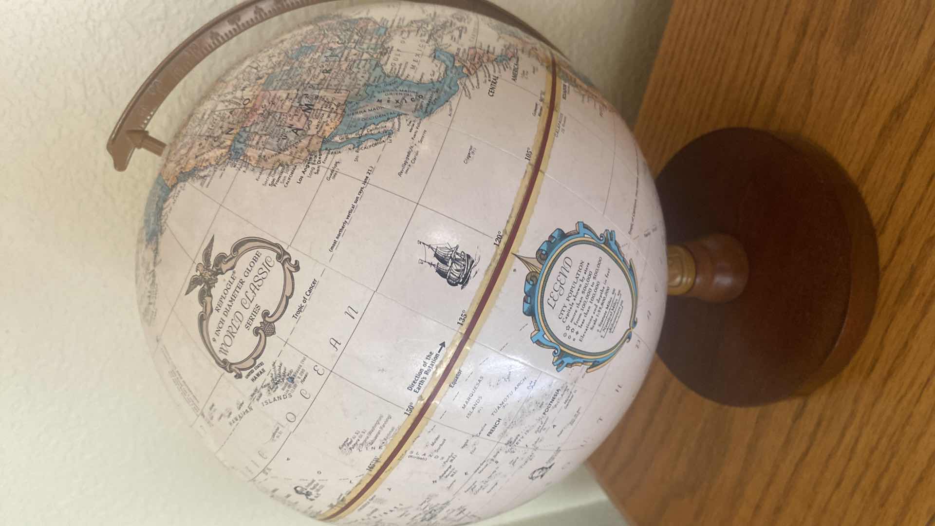 Photo 1 of REPLOGIE WORLD GLOBE H13”