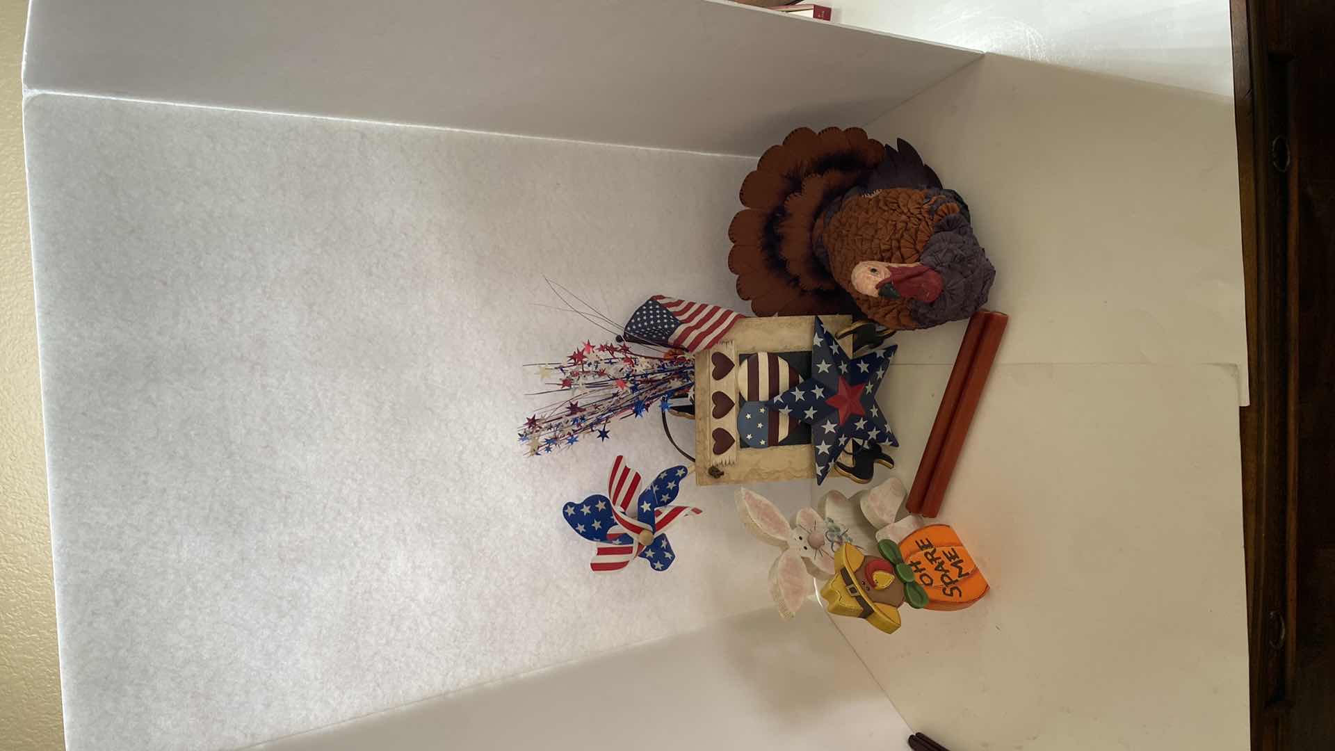 Photo 1 of 8-HOLIDAY DECOR-TURKEY BUNNY & 4th OF JULY