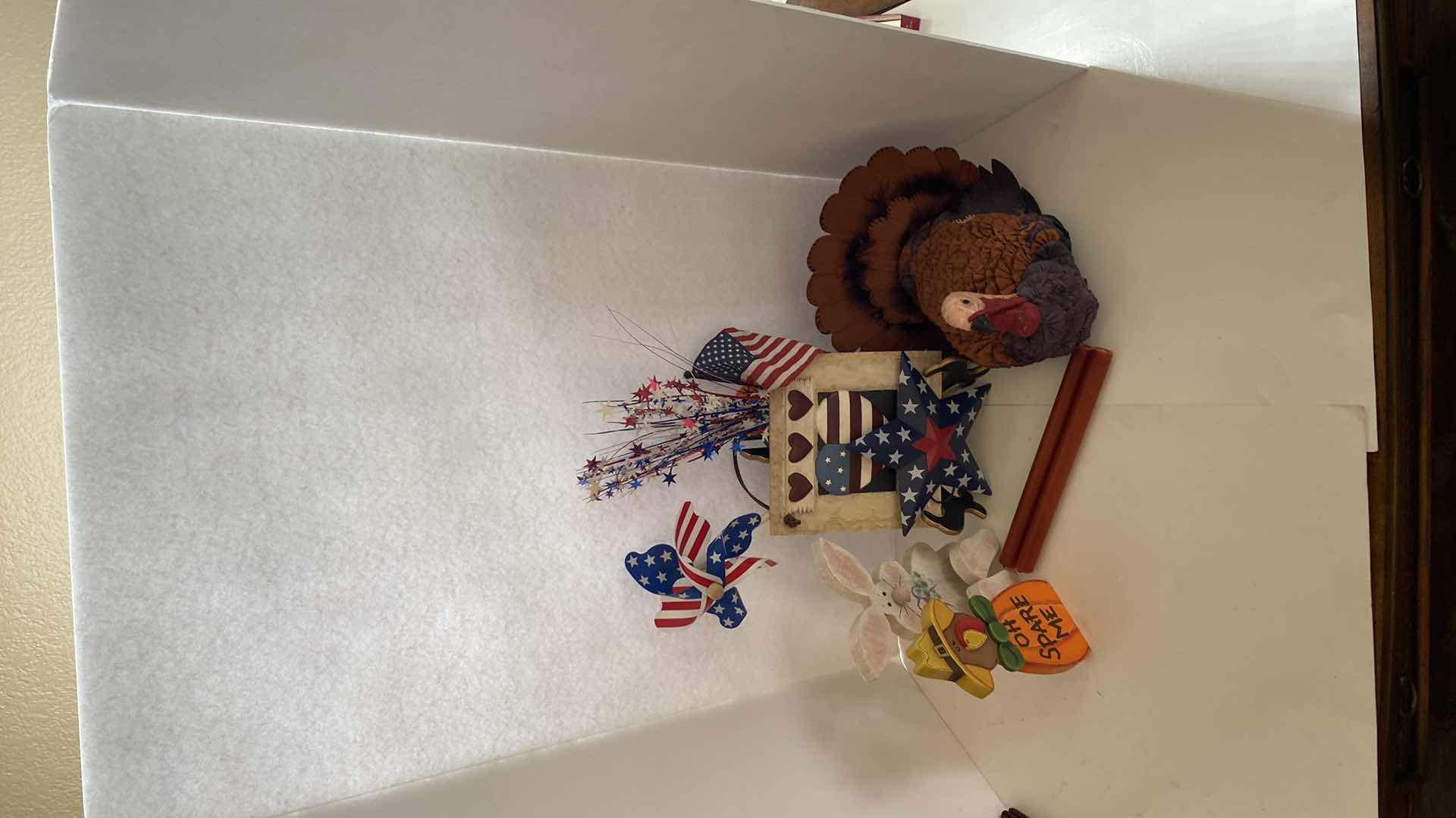 Photo 1 of 8-HOLIDAY DECOR-TURKEY BUNNY & 4th OF JULY