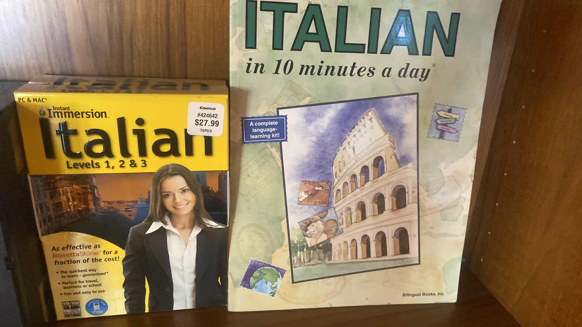 Photo 1 of DVDS AND ITALIAN CDS