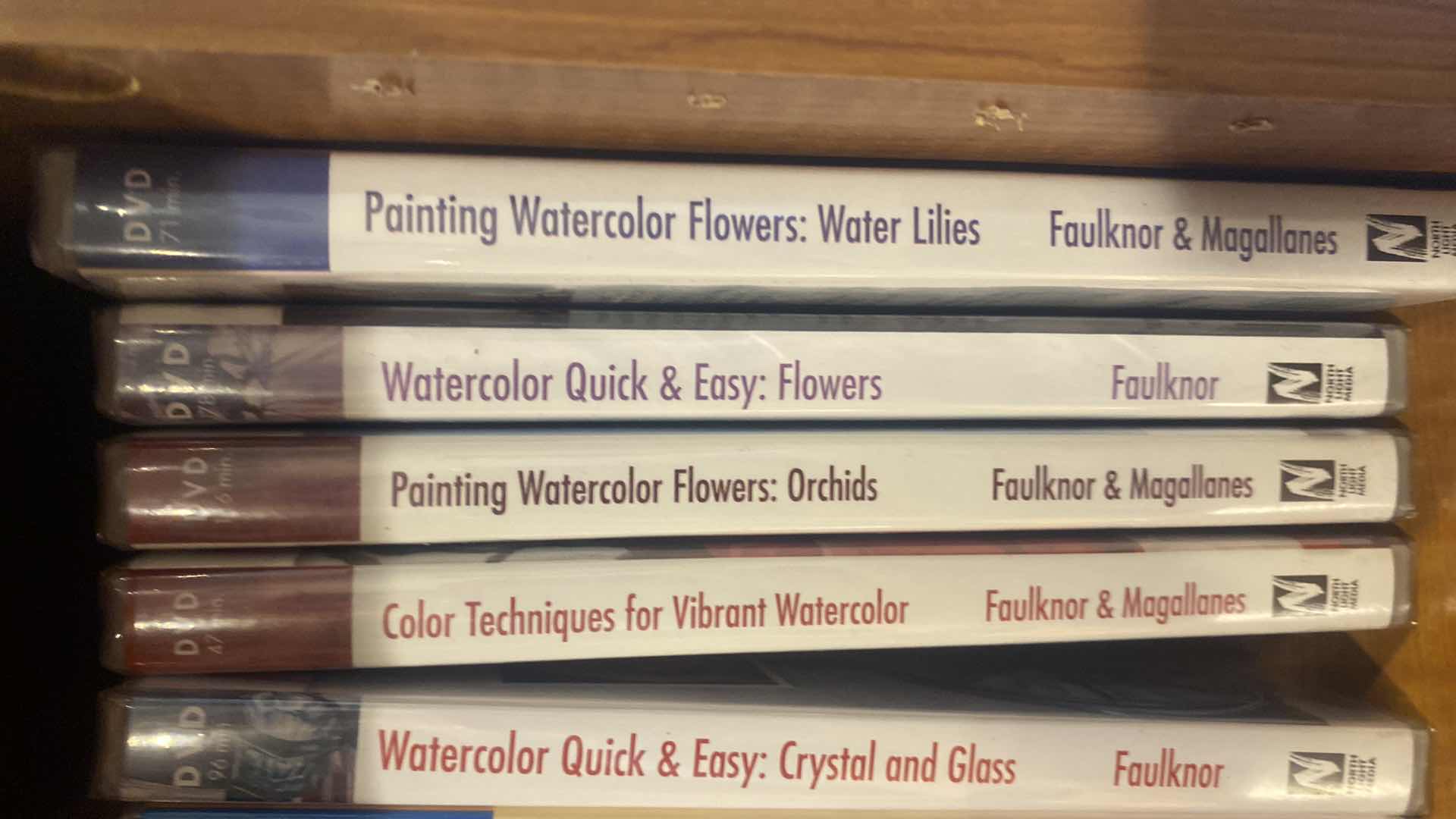 Photo 1 of ARTIST WATERCOLOR PAINTING DVDS