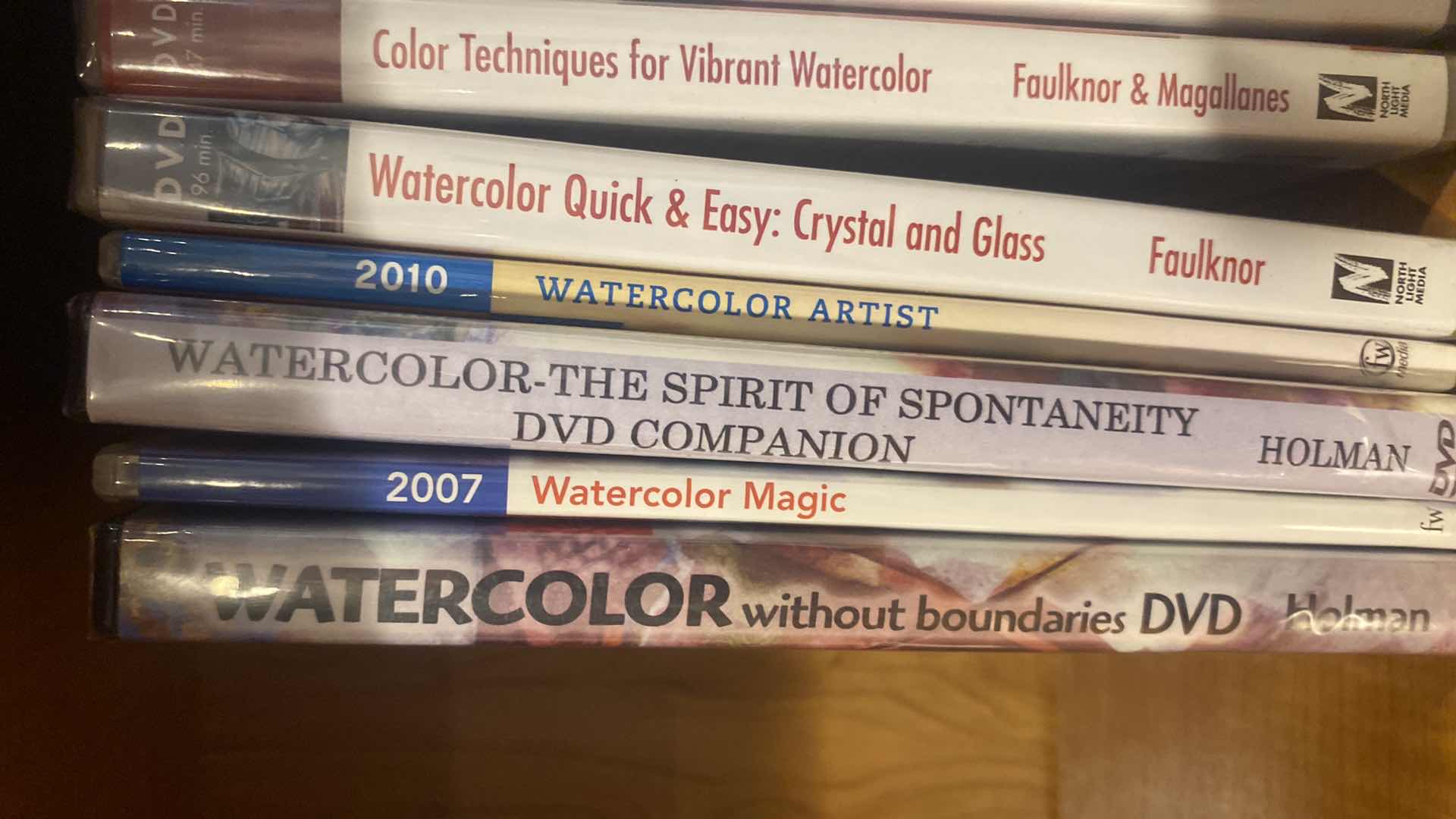 Photo 1 of ARTIST WATERCOLOR PAINTING DVDS