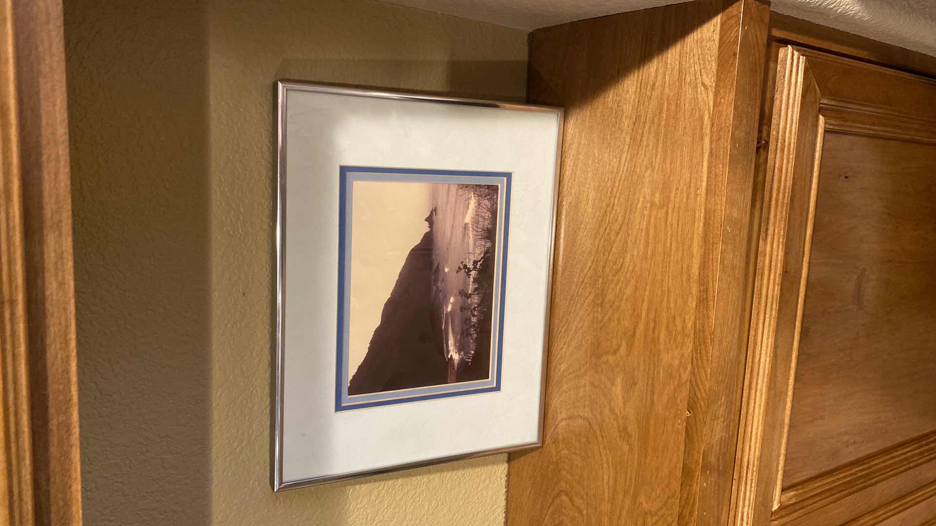 Photo 1 of FRAMED SEASCAPE PRINT ARTWORK 14”x11”