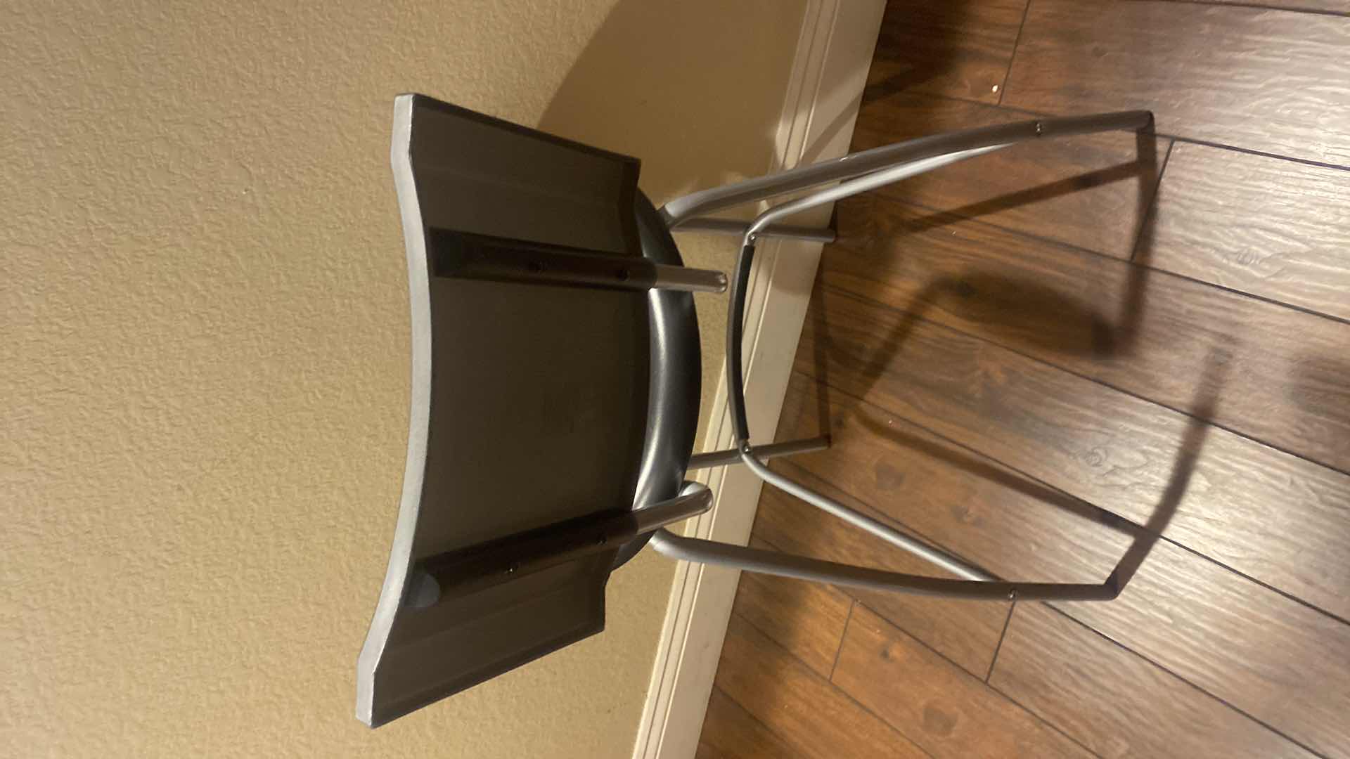 Photo 1 of BARSTOOL WITH PLASTIC SEAT HEIGHT H30”