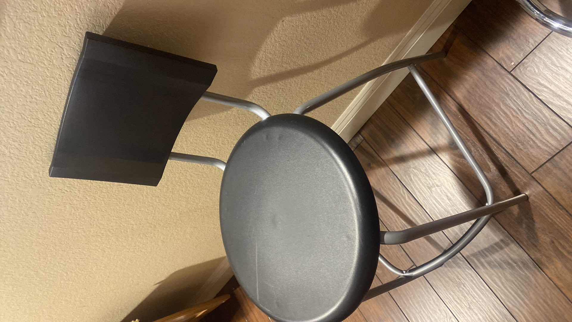 Photo 1 of BARSTOOL WITH PLASTIC SEAT HEIGHT H30”