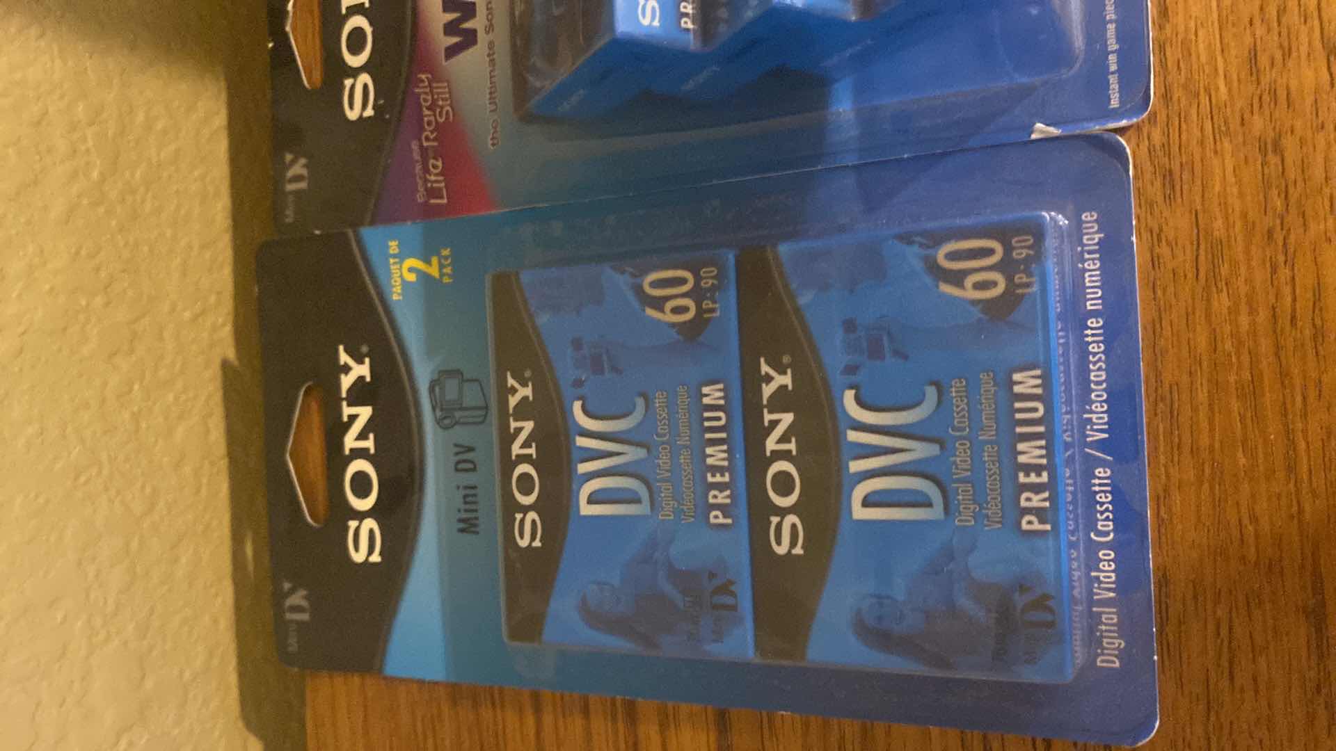 Photo 1 of NEW SONY DVC PREMIUM VIDEO CASSETTE TAPES