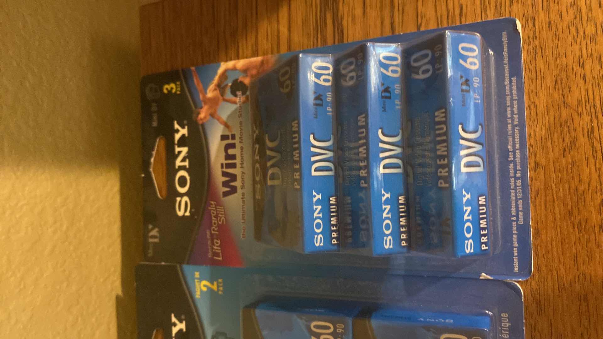 Photo 1 of NEW SONY DVC PREMIUM VIDEO CASSETTE TAPES