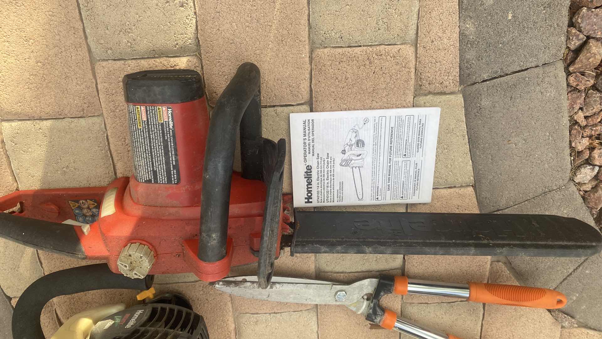 Photo 1 of 3-YARD TOOLS-CHAIN SAW BLOWER & HEDGE TRIMMER