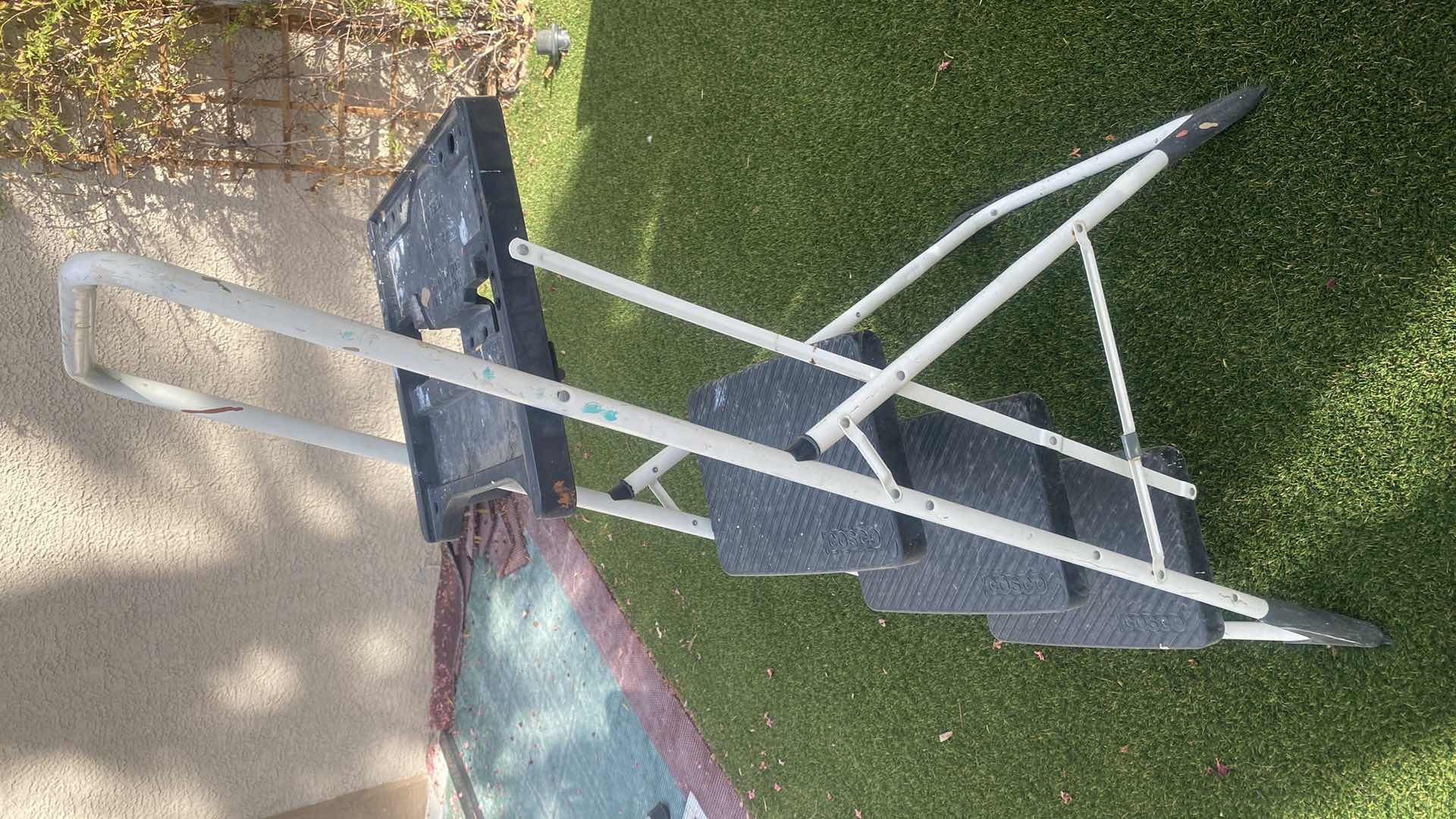 Photo 1 of COSCO STEP STOOL WITH PAINT SHELF H54”