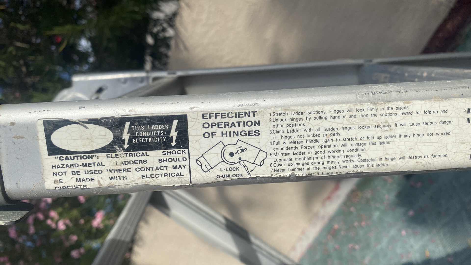 Photo 1 of HI-TEC 6’ FOLDING LADDER