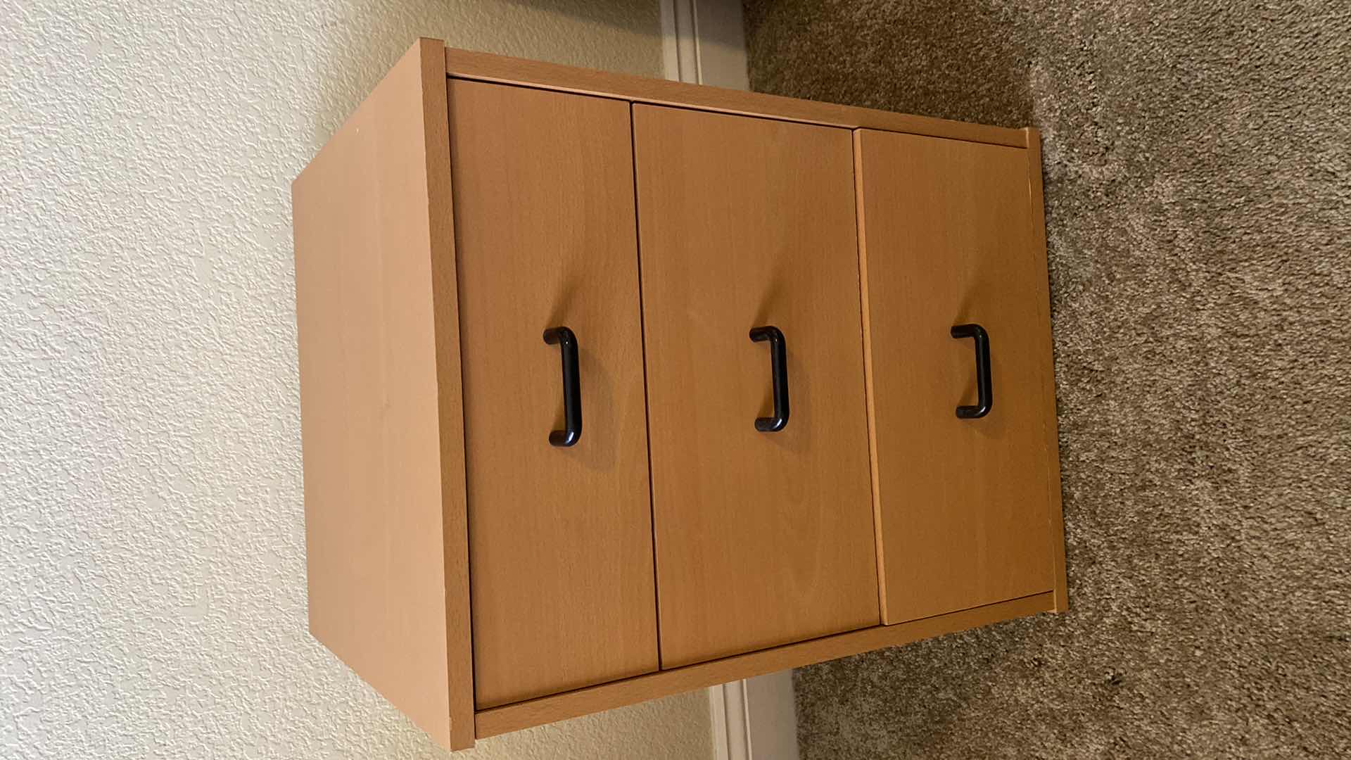 Photo 1 of 3-DRAWER NIGHTSTAND 18” X 18”H 22”