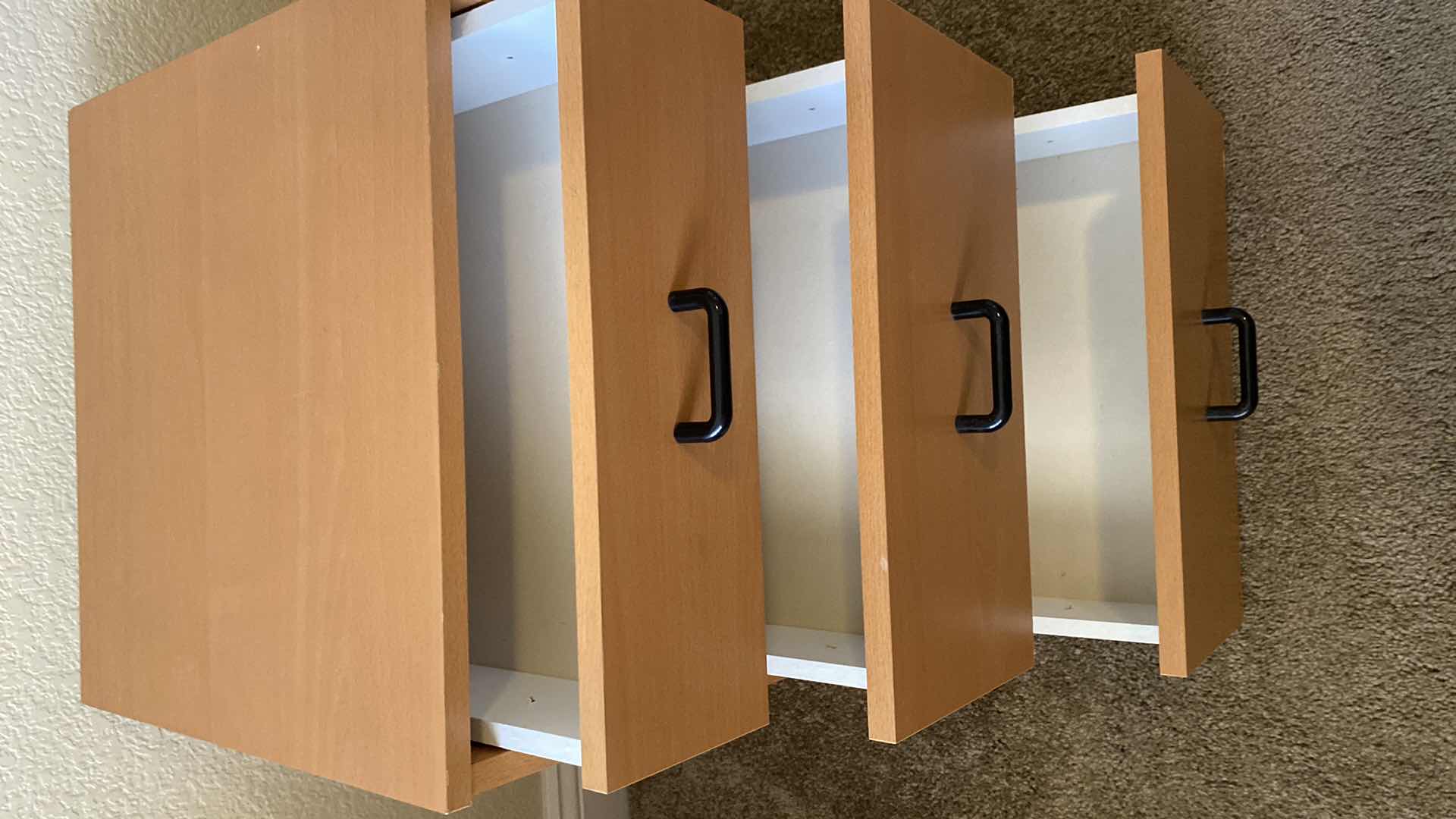 Photo 1 of 3-DRAWER NIGHTSTAND 18” X 18”H 22”