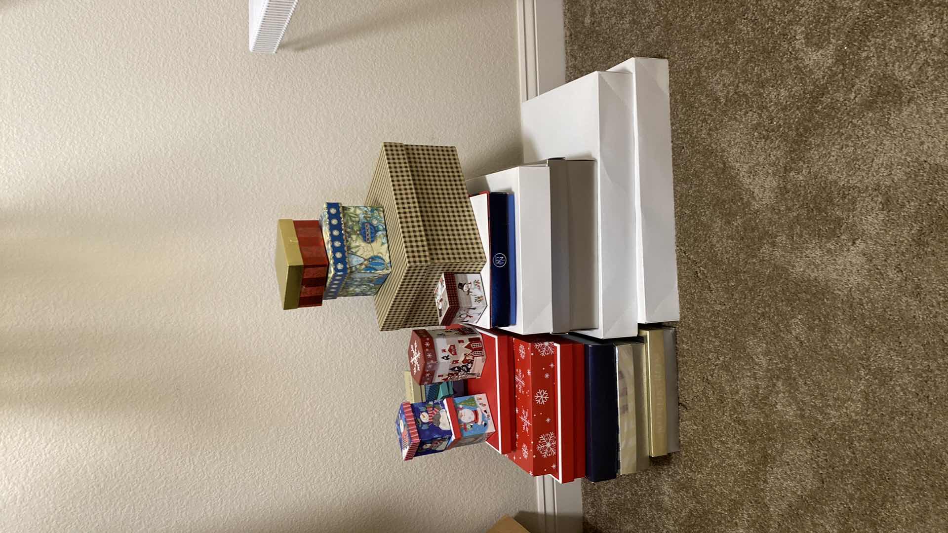 Photo 1 of 13 PIECES CHRISTMAS GIFT BOXES BIG  SIZE & 10 SMALL GIFT BOXES