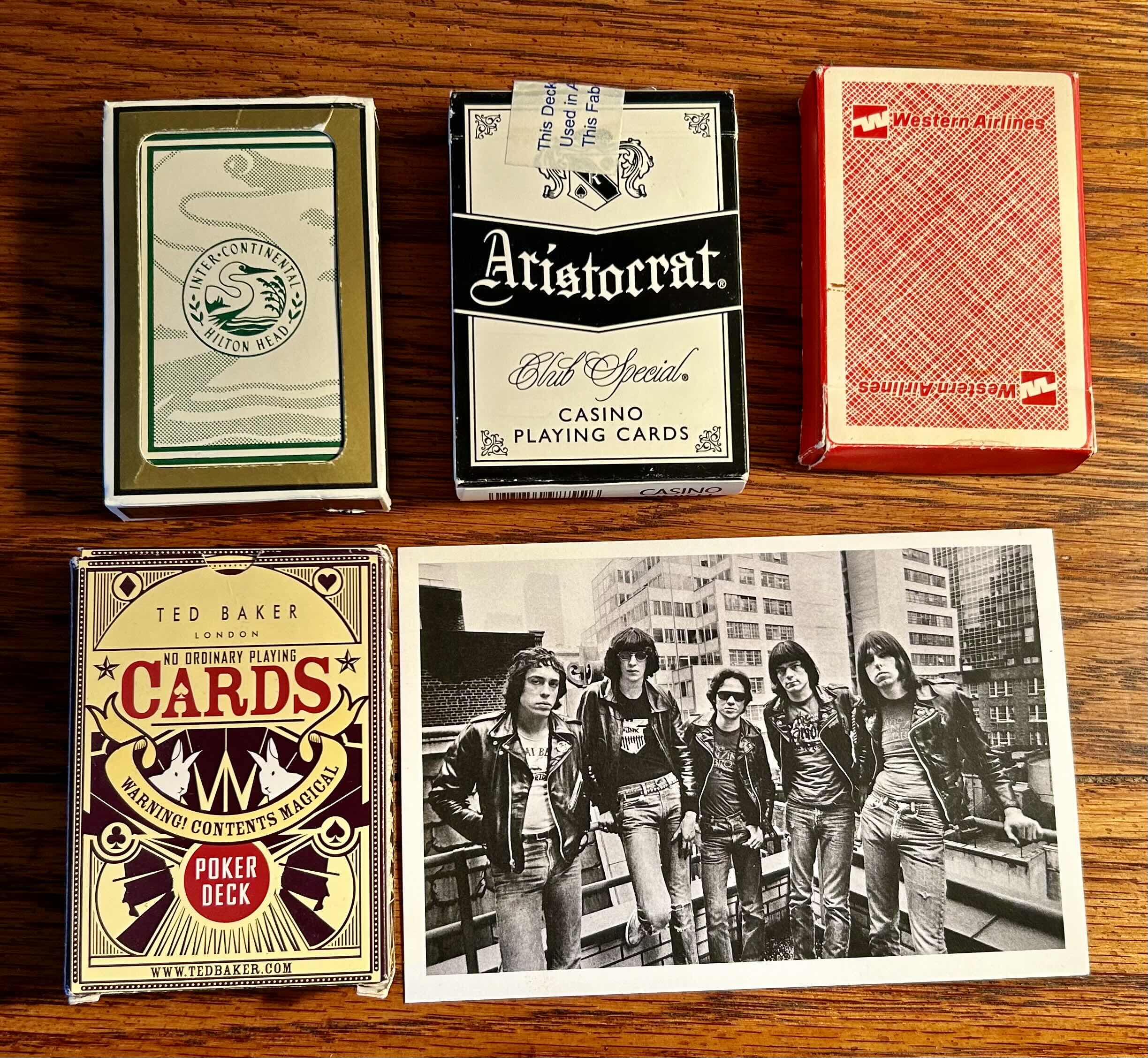 Photo 1 of PLAYING CARDS ANS COLLECTABLES