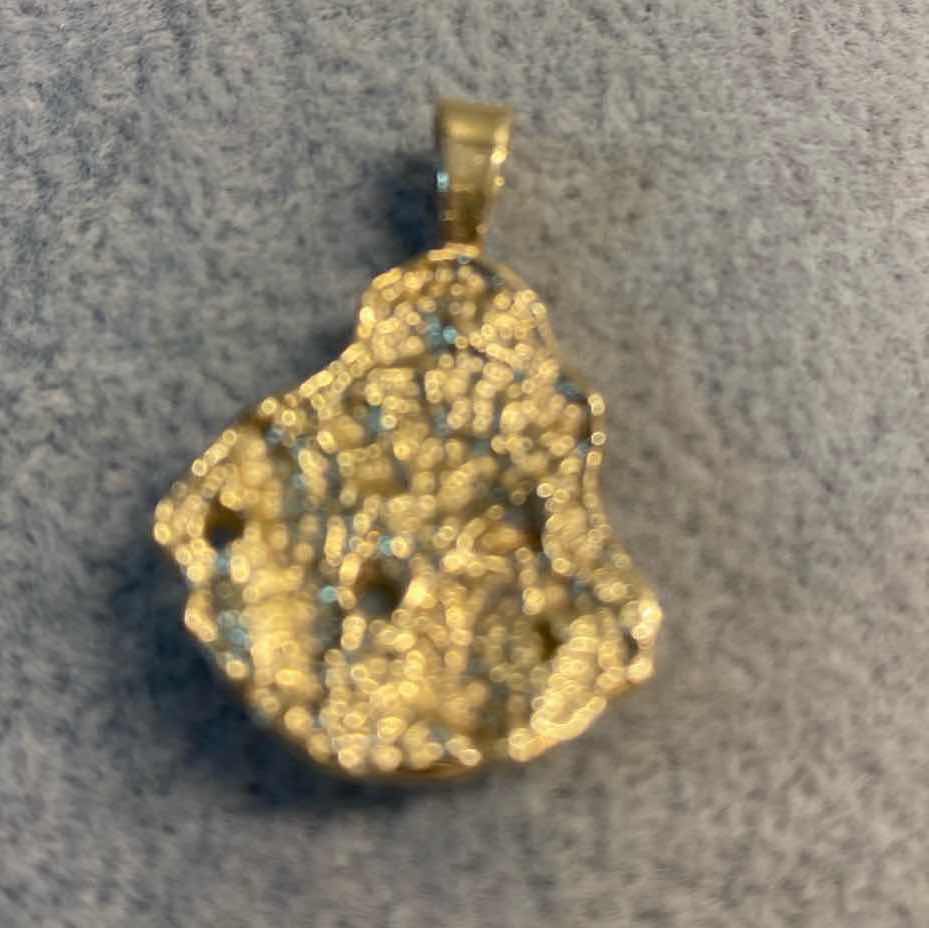 Photo 1 of 14K GOLD PENDANT WITH OPAL 4.4 GRAMS