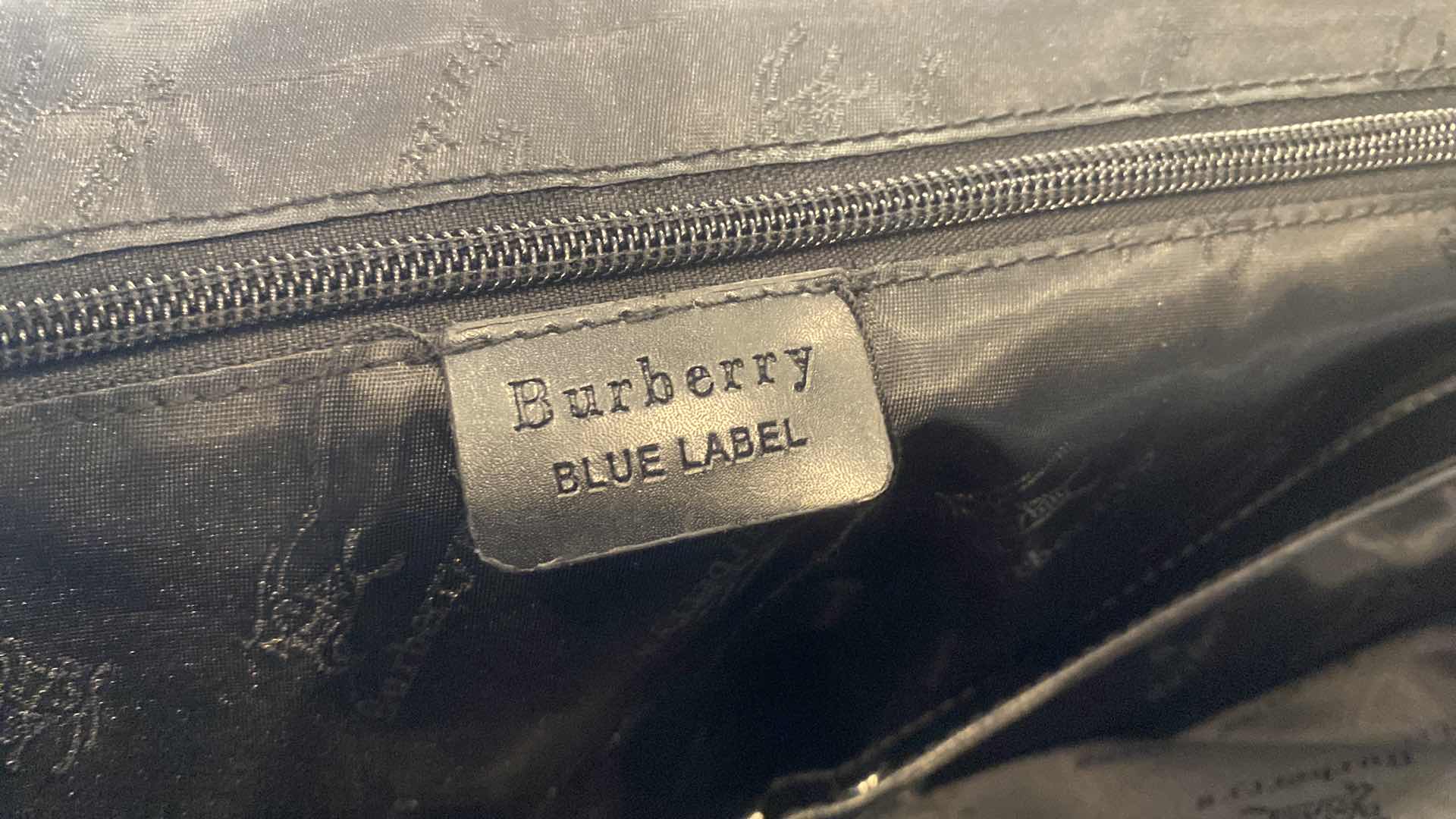 Photo 7 of NWT BURBERRY BLUE LABEL FABRIC WITH STRAP LARGE TOTE/CARRY ON 20” x 9” H 13”