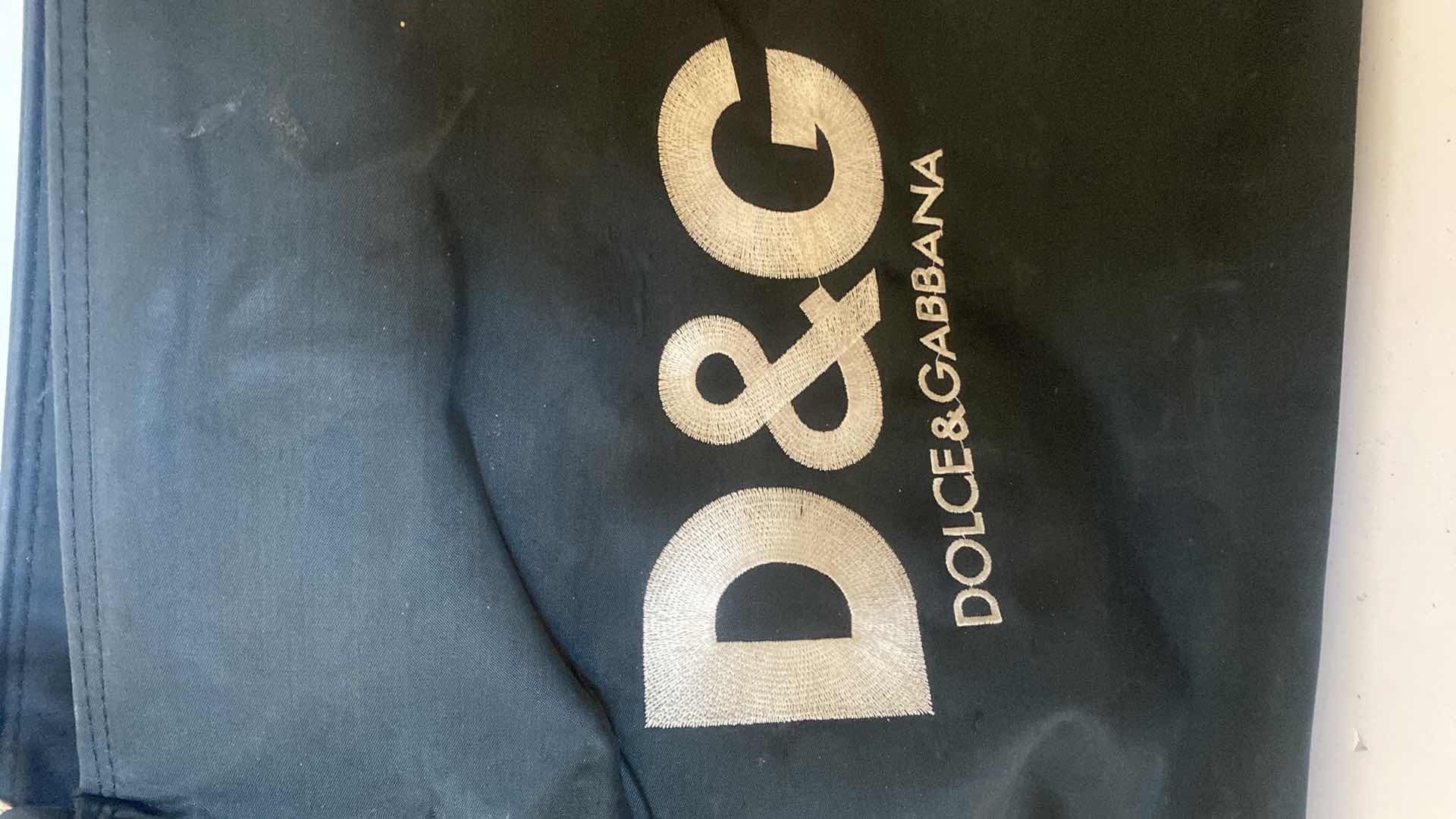 Photo 2 of D & G FABRIC TOTE 13” x 12” EXCLUDING HANDLES