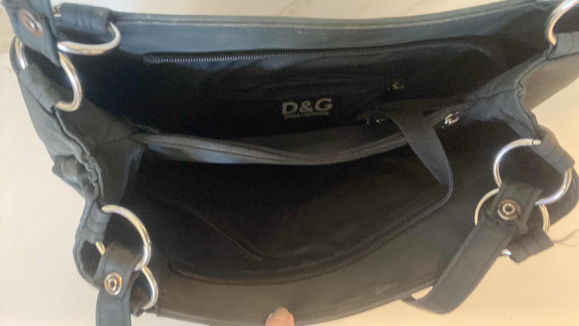 Photo 4 of D & G FABRIC TOTE 13” x 12” EXCLUDING HANDLES