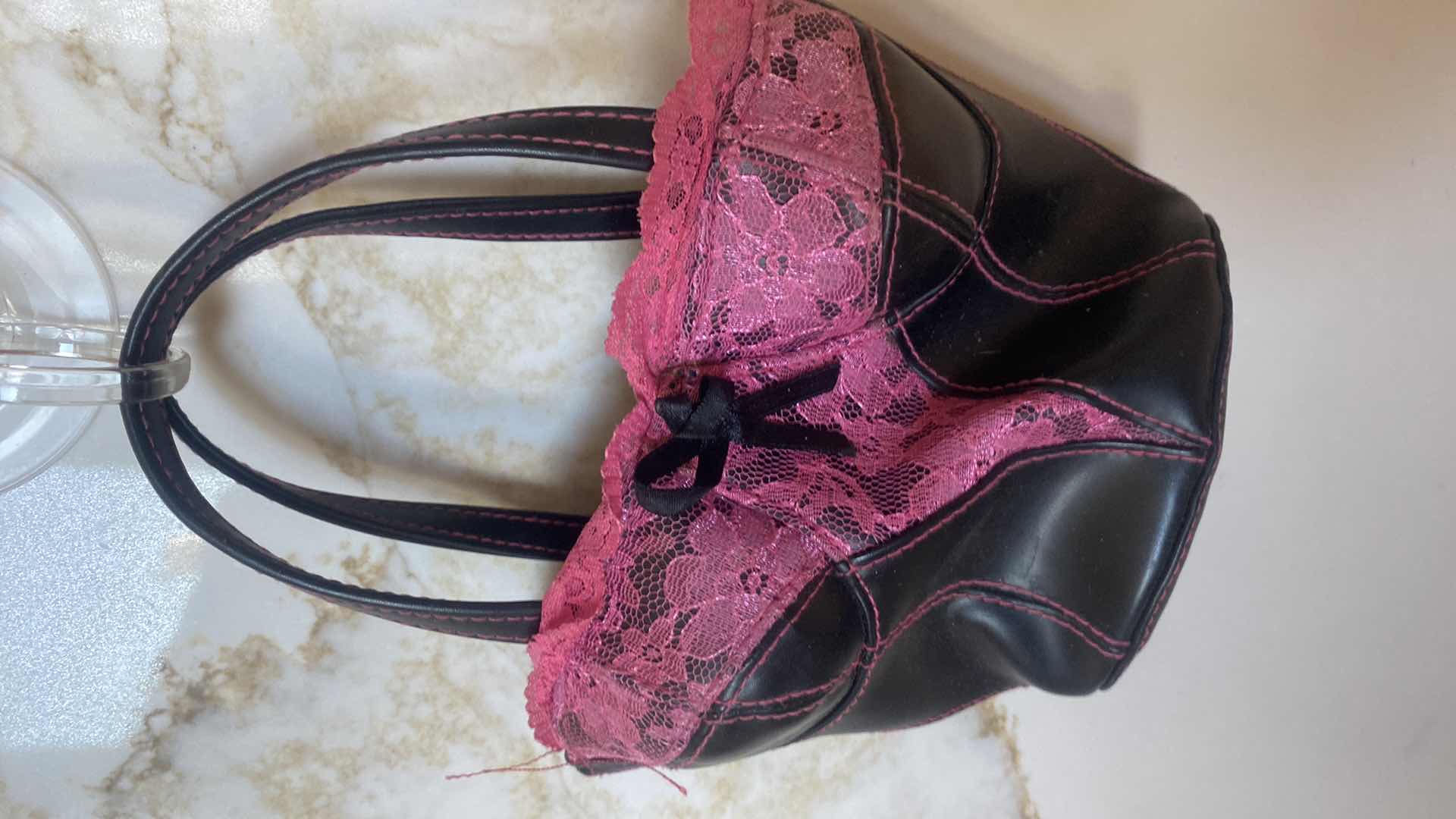 Photo 6 of 4 EVENING HANDBAGS & 1 BLACK FAUX FUR SHOULDER BAG