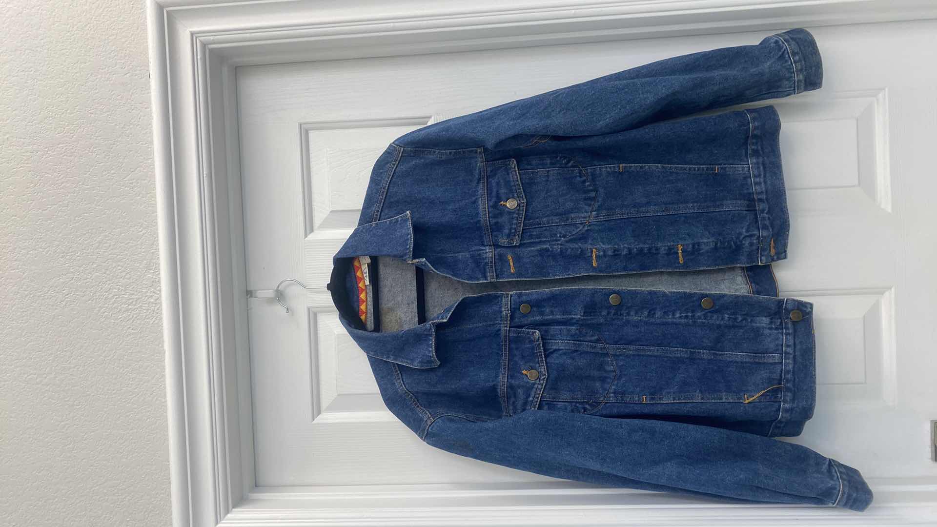 Photo 1 of WOMENS JG HOOK SIZE LARGE DENIM JACKET W/ DISNEY APPLIQUÉ