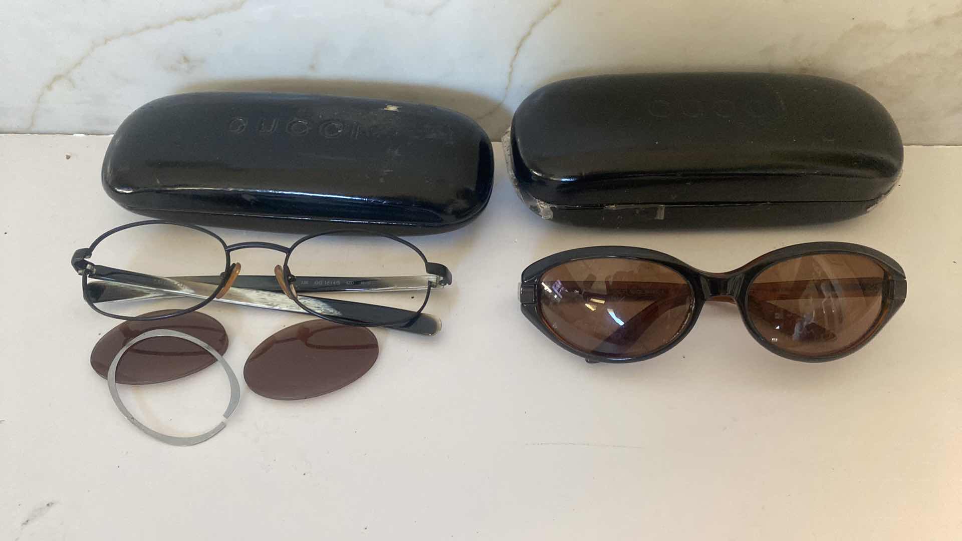 Photo 1 of 2 GUCCI SUNGLASSES WITH CASES