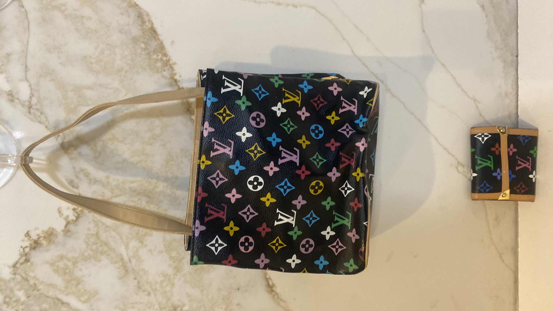 Photo 1 of REPLICA LOUIS VUITTON MONOGRAM BAG & WALLET