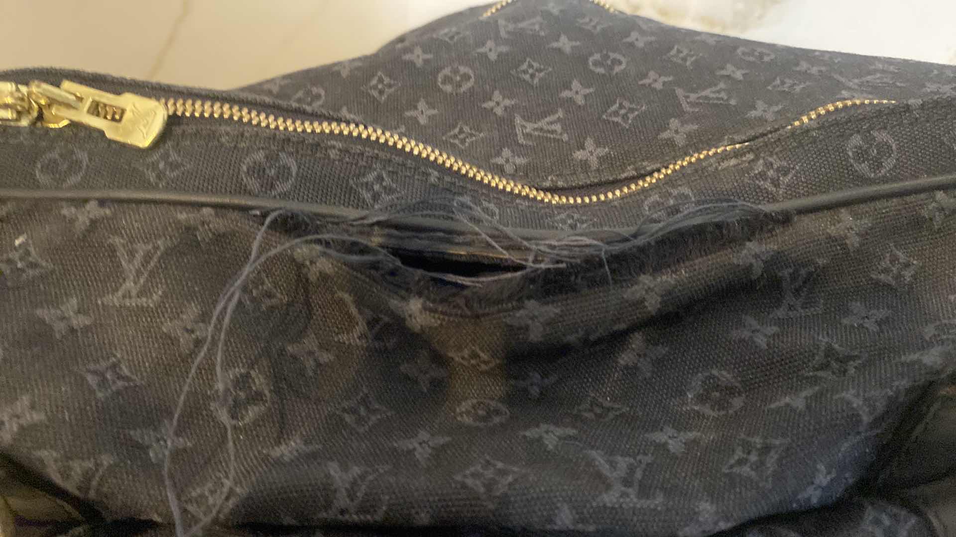 Photo 8 of LOUIS VUITTON OVERNIGHT BAG BLACK & GRAY