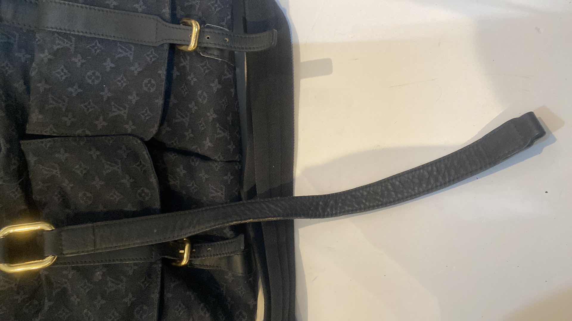 Photo 3 of LOUIS VUITTON OVERNIGHT BAG BLACK & GRAY