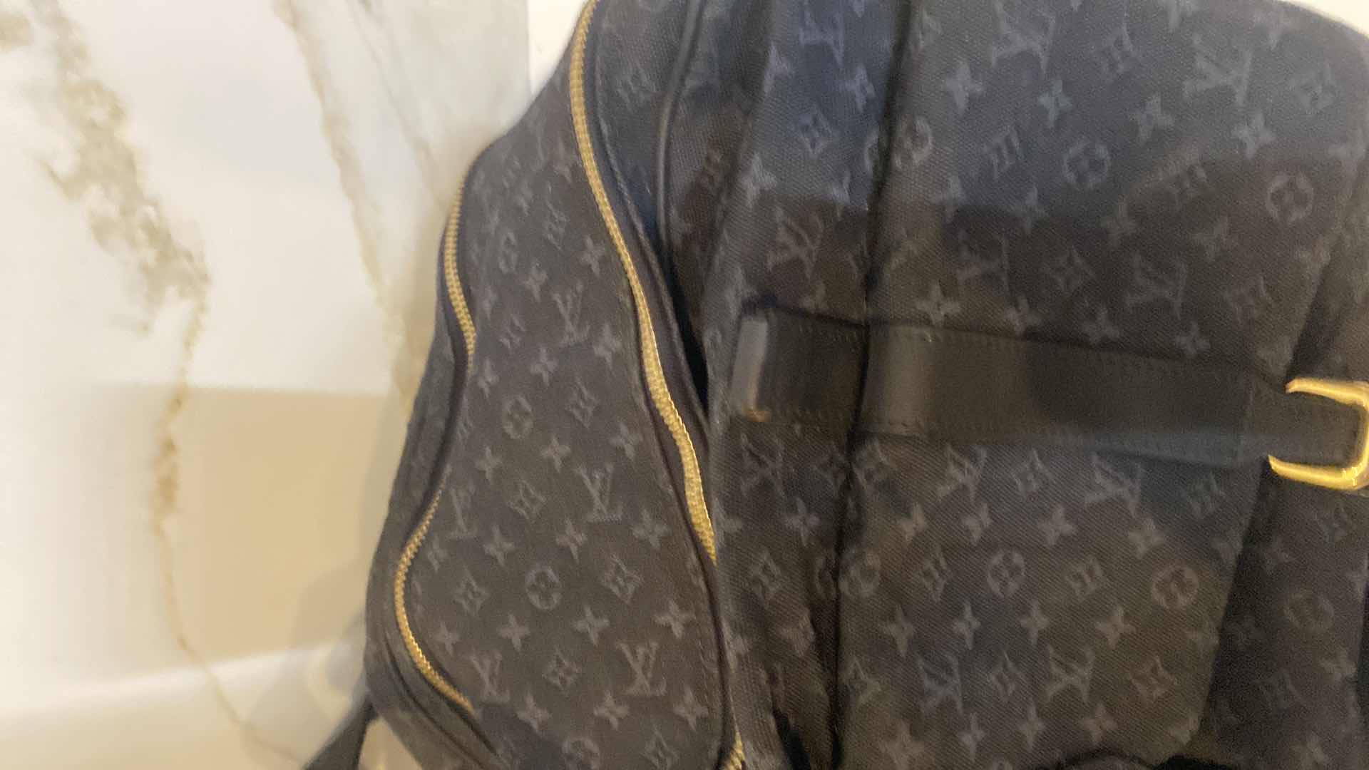 Photo 2 of LOUIS VUITTON OVERNIGHT BAG BLACK & GRAY