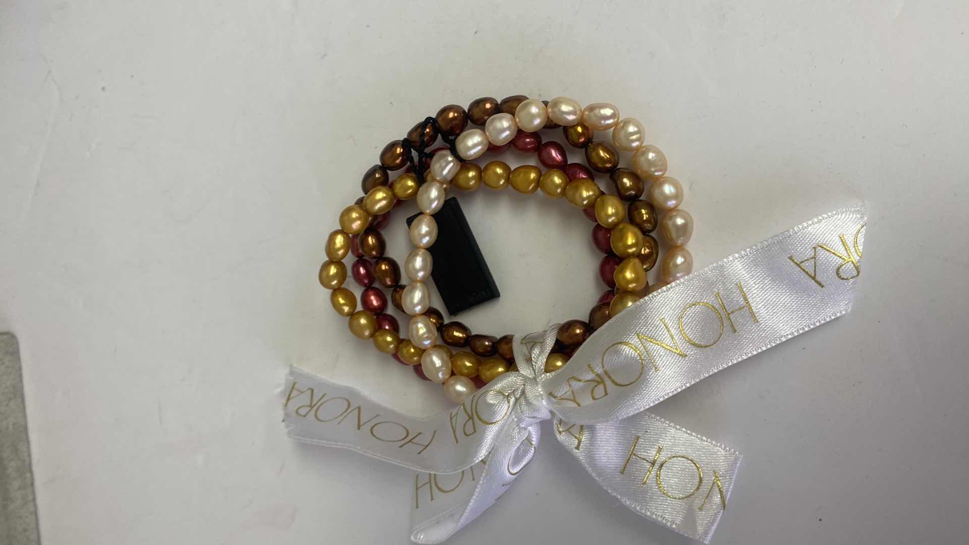 Photo 1 of FINE JEWELRY HONORA FRESH WATER PEARL STRETCH BRACELETS