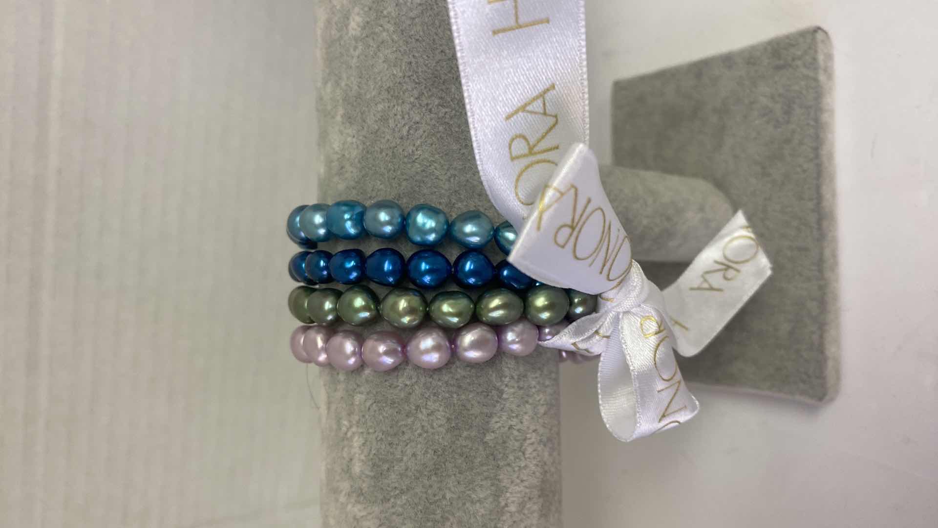 Photo 1 of FINE JEWELRY HONORA FRESH WATER PEARL STRETCH BRACELETS