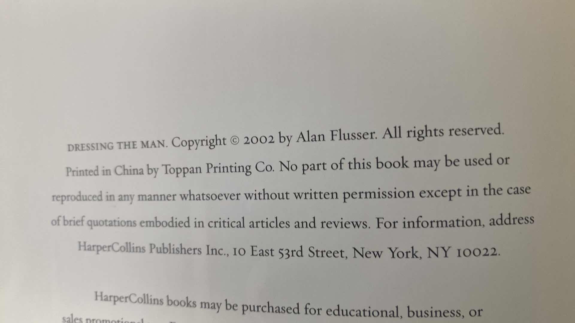 Photo 1 of 2-COFFEE TABLE BOOKS CANADA COAST TO COAST & DRESSING THE MAN